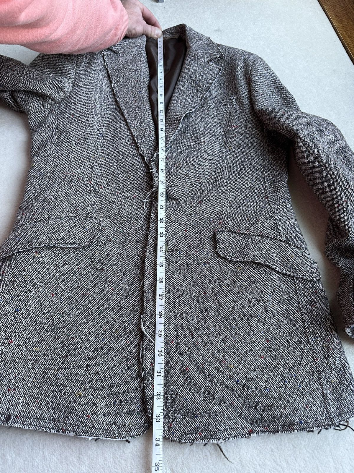 Dolce & Gabbana D&G Dolce & Gabbana tweed suit jacket 48 Medium slim cut Size 38R - 8 Thumbnail
