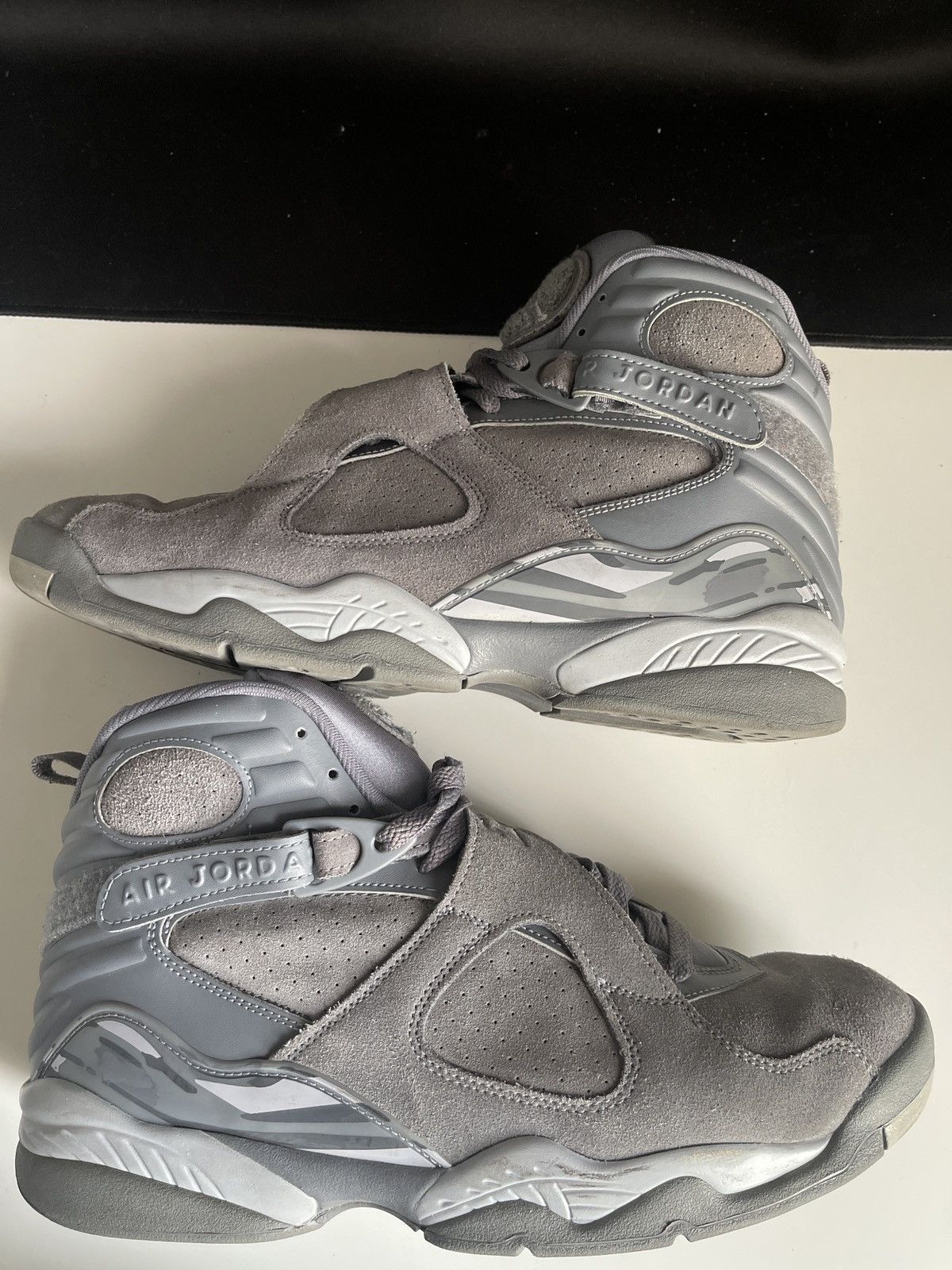 Jordan Brand Air Jordan 8 Cool Grey Size US 11.5 / EU 44-45 - 1 Thumbnail