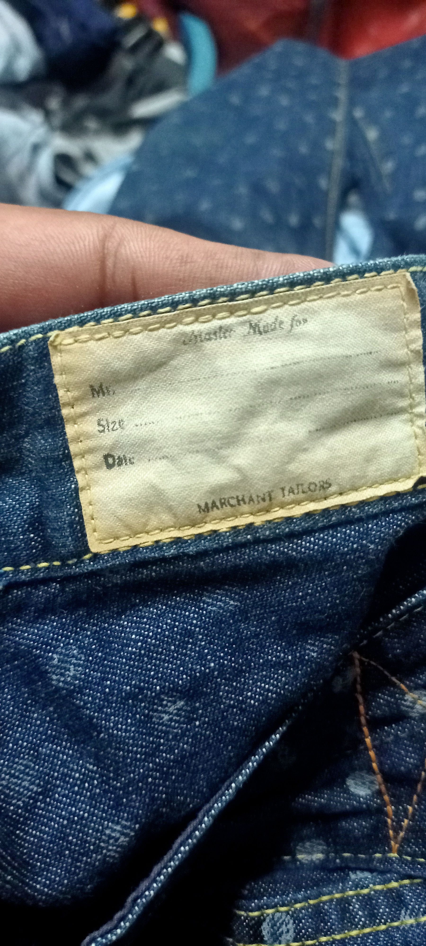 Kapital Kapital Denim Polcadot Size 29" - 4 Thumbnail