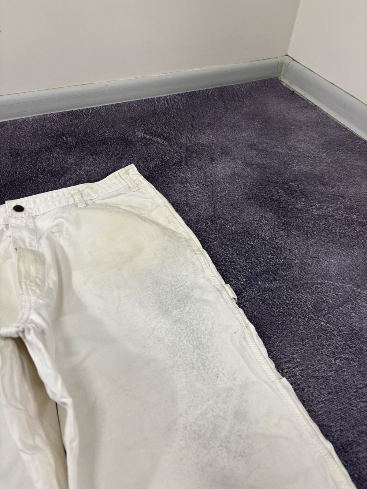 Dickies Vintage Dickies USA White Work Carpenter Hype Baggy Pants Size US 38 / EU 54 - 13 Thumbnail