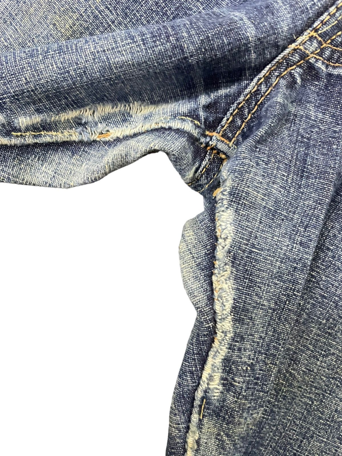 Sugar Cane Vintage Sugarcane Okinawa Selvedge Distresed Denim Size US 32 / EU 48 - 7 Thumbnail