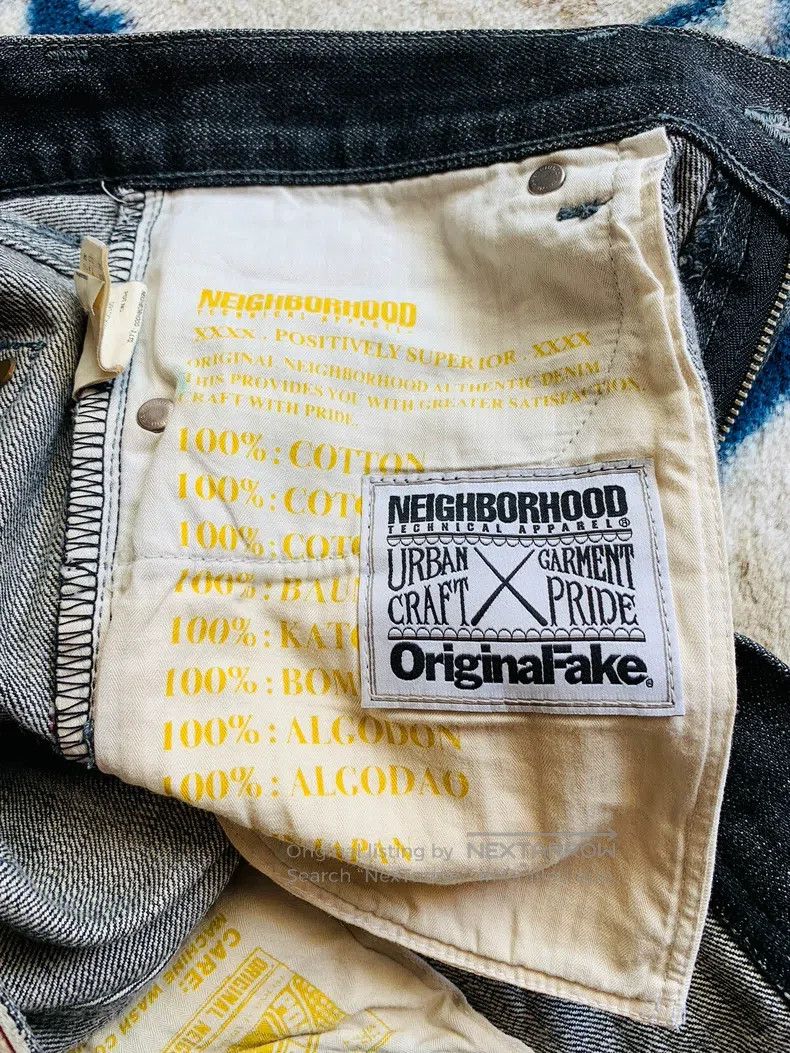 Neighborhood Neighborhood size S Early Collaboration Denim Pants Size US 27 - 3 Thumbnail