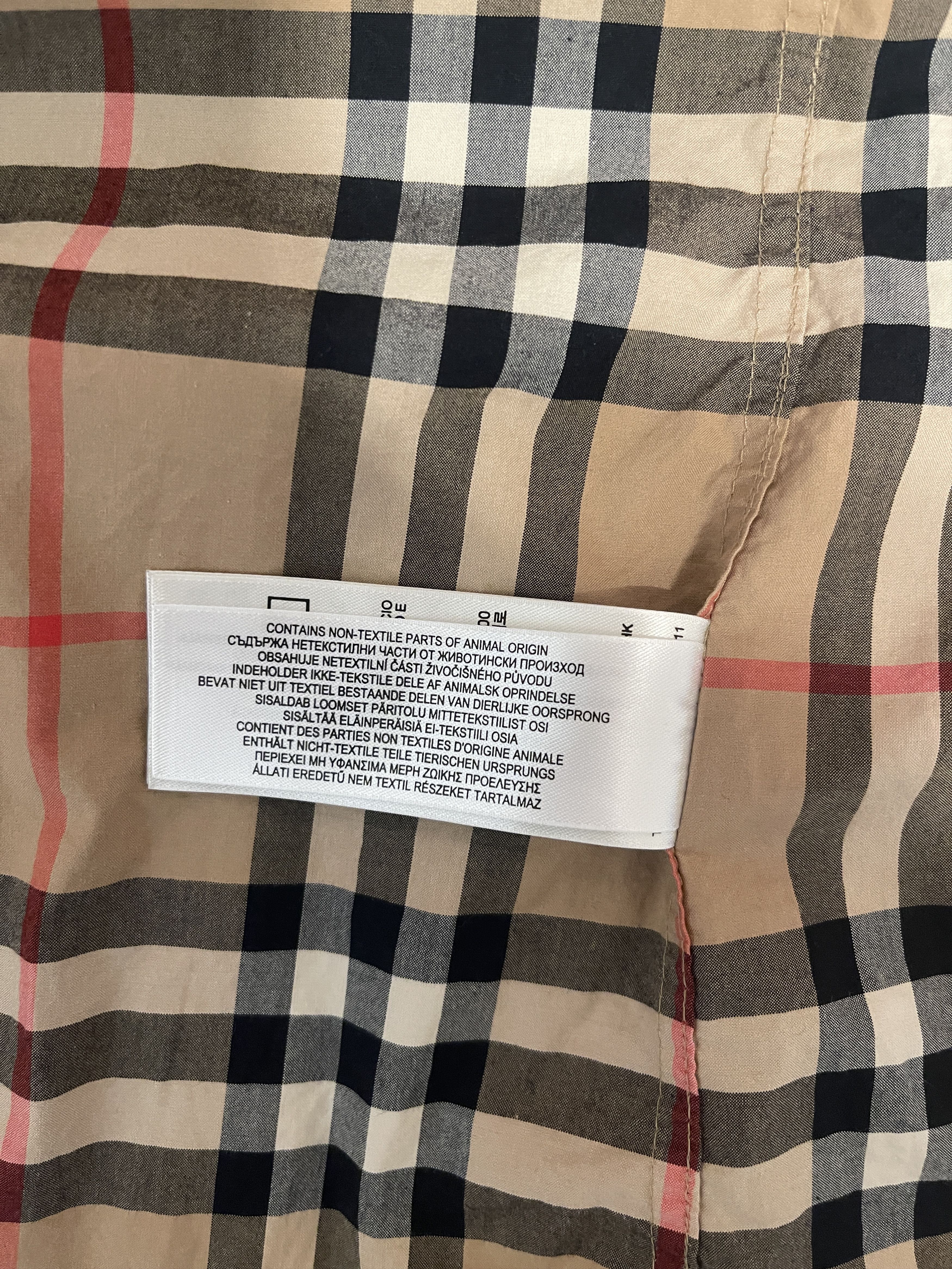 Burberry Burberry Check Cotton Poplin Shirt men XS MSRP $600 Size US XS / EU 42 / 0 - 9 Thumbnail