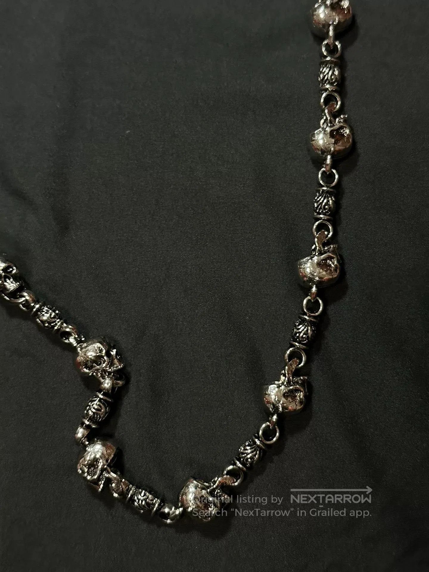 Vintage vintage 90s skeleton wallet chain. Size ONE SIZE - 4 Thumbnail