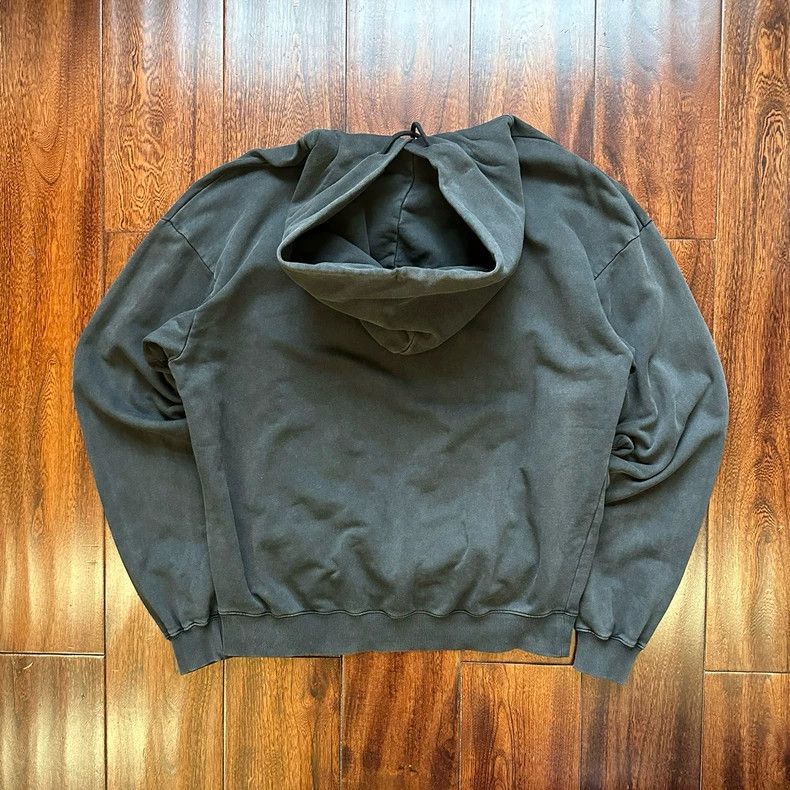 Martine Rose Martine rose 24FW Reverse Logo Washed Grey Sweatshirt L si Size L / US 10 / IT 46 - 2 Thumbnail