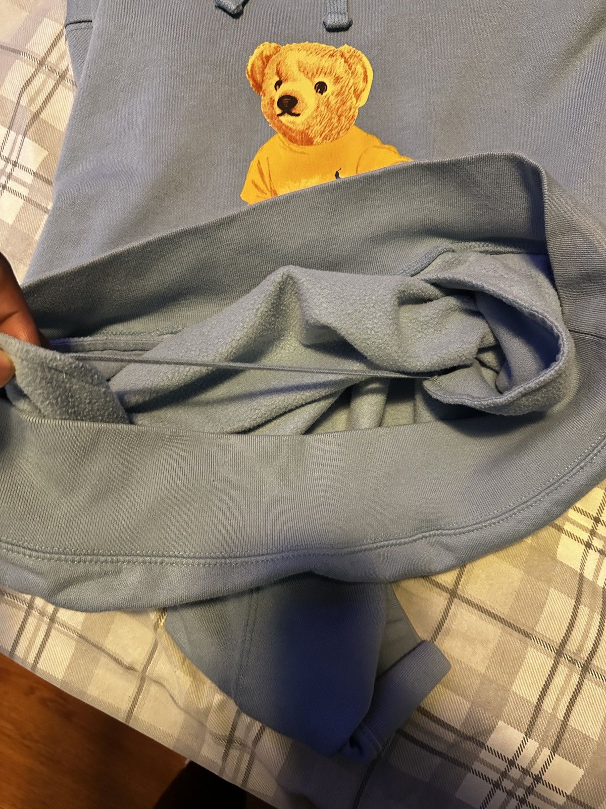 Polo Ralph Lauren Light blue polo sweater w bear on front Size US S / EU 44-46 / 1 - 3 Thumbnail