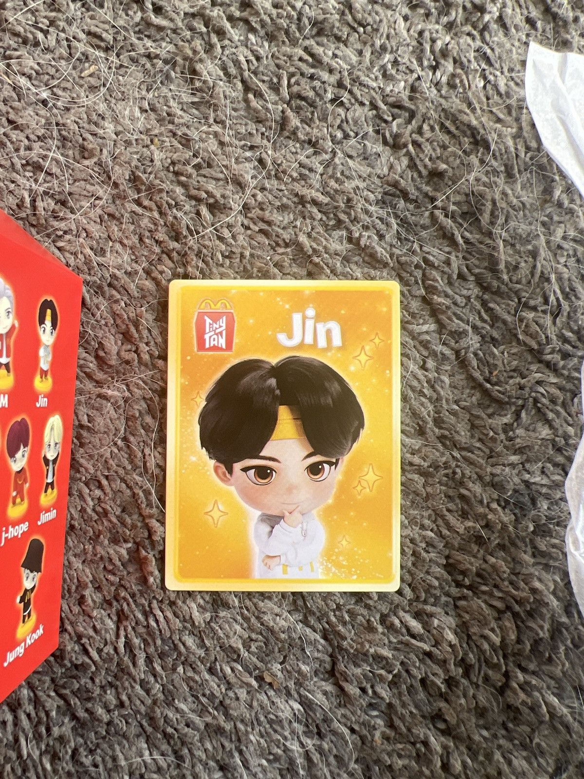 Hypebeast 2025 McDonald’s TinyTAN Jin Figure Size ONE SIZE - 5 Thumbnail