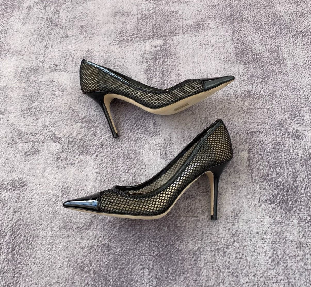 Jimmy Choo Jimmy Choo Patent Leather Pointed Toe High Heels Size US 7 / IT 37 - 3 Thumbnail