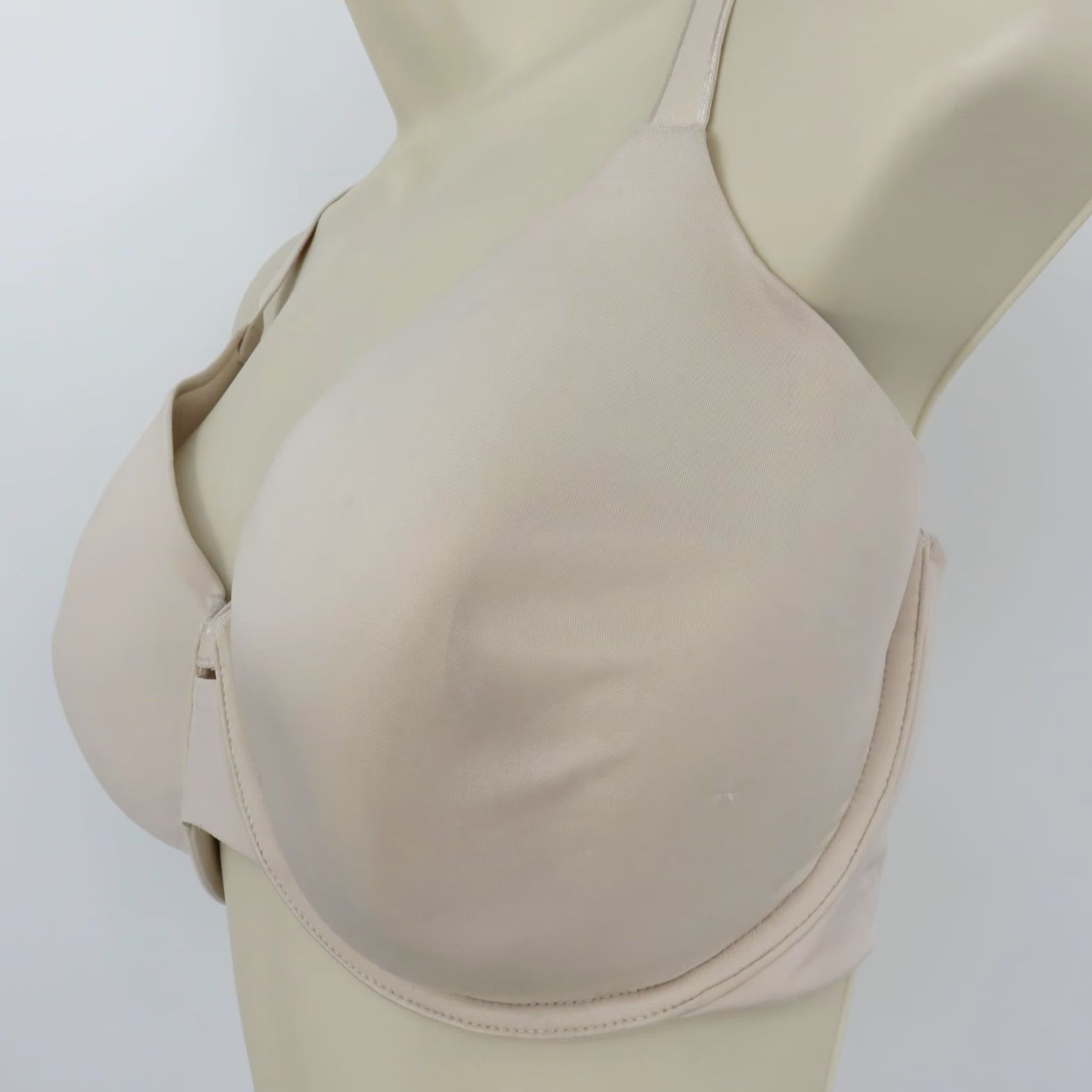 Vintage Warner's 40D Bra Beige Underwire Lightly Lined Convertible T-Shirt Bra Womens Lined Convertible Underwire TA2141A 40D Size ONE SIZE - 7 Thumbnail