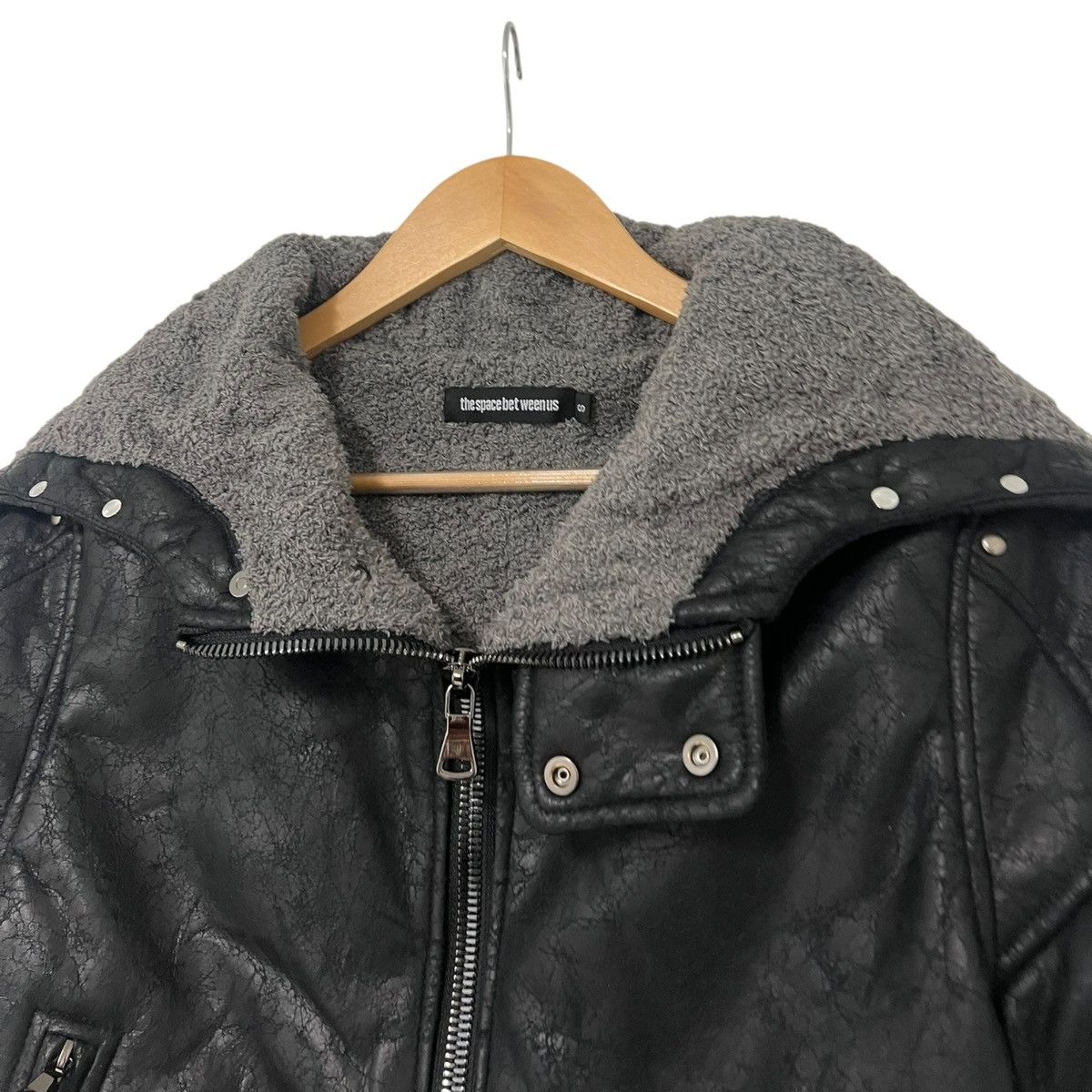 Japanese Brand Tsbus leather bomber jacket Size US S / EU 44-46 / 1 - 2 Thumbnail