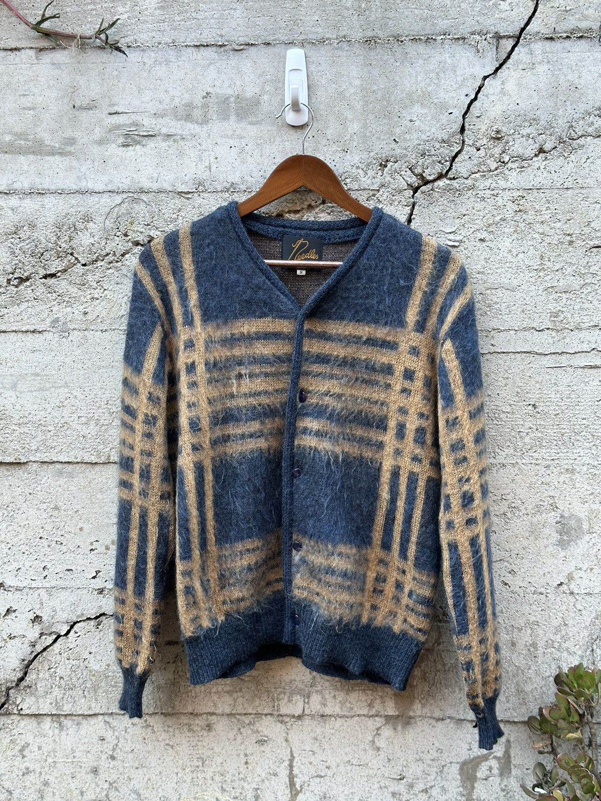 Needles RARE GRAIL Needles multi mohair cardigan sweater Size US M / EU 48-50 / 2 - 3 Thumbnail