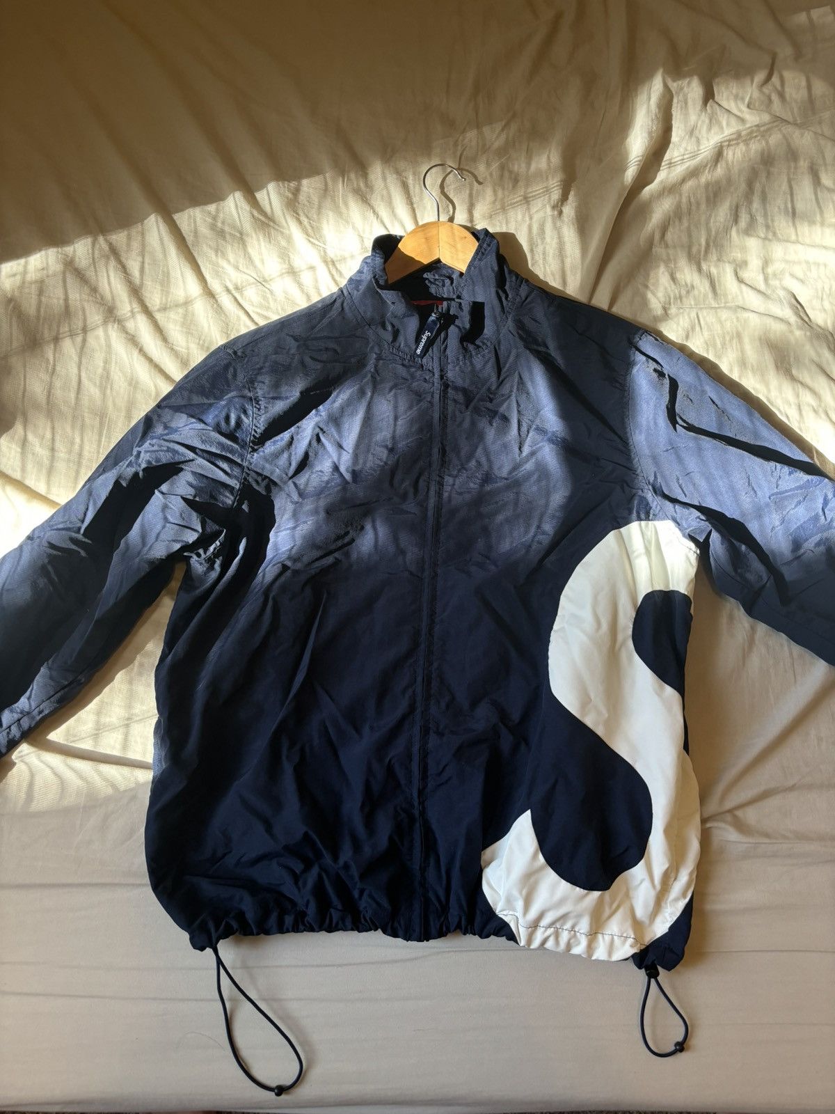 supreme S Logo Track Jacket Black M
