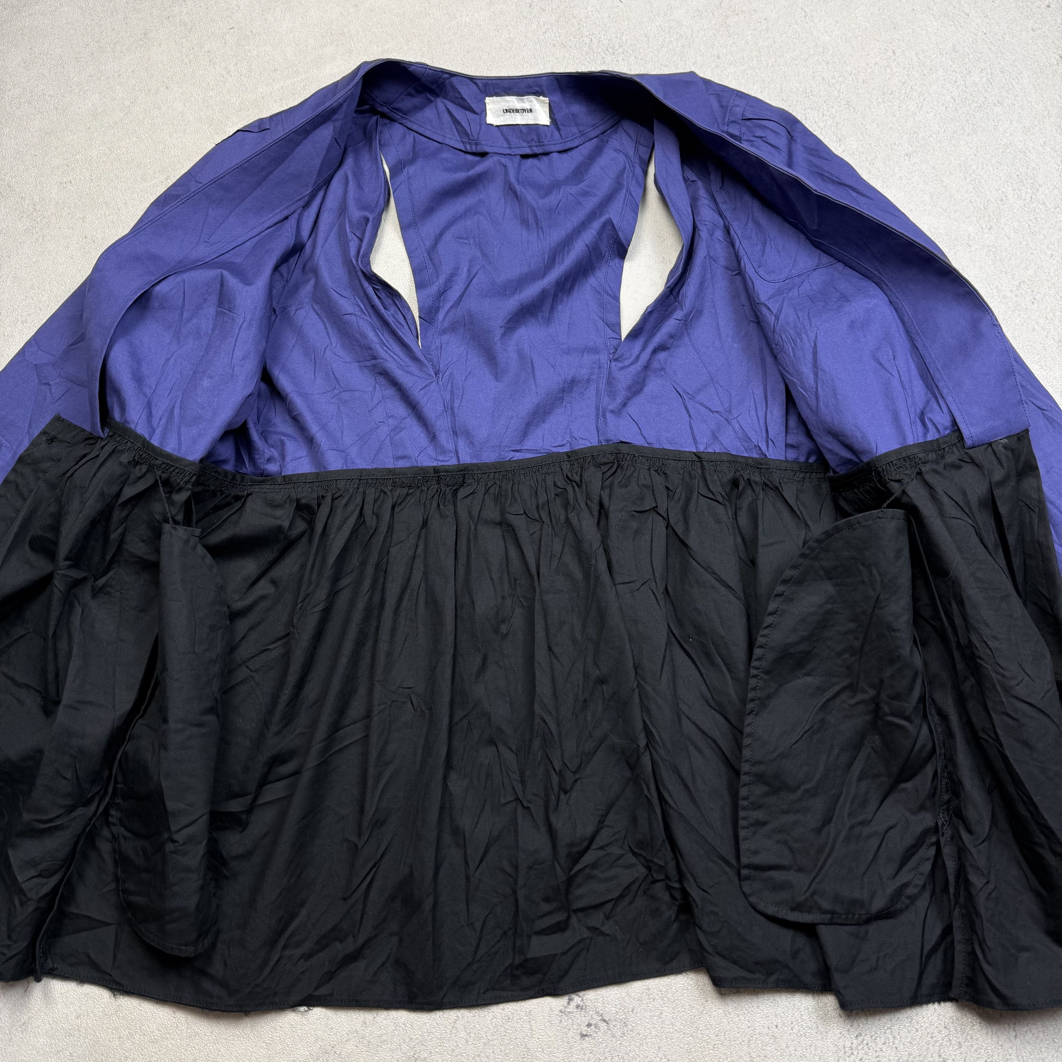 Undercover Undercover "FUCK" Panelled Shirt Size XS / US 0-2 / IT 36-38 - 6 Thumbnail