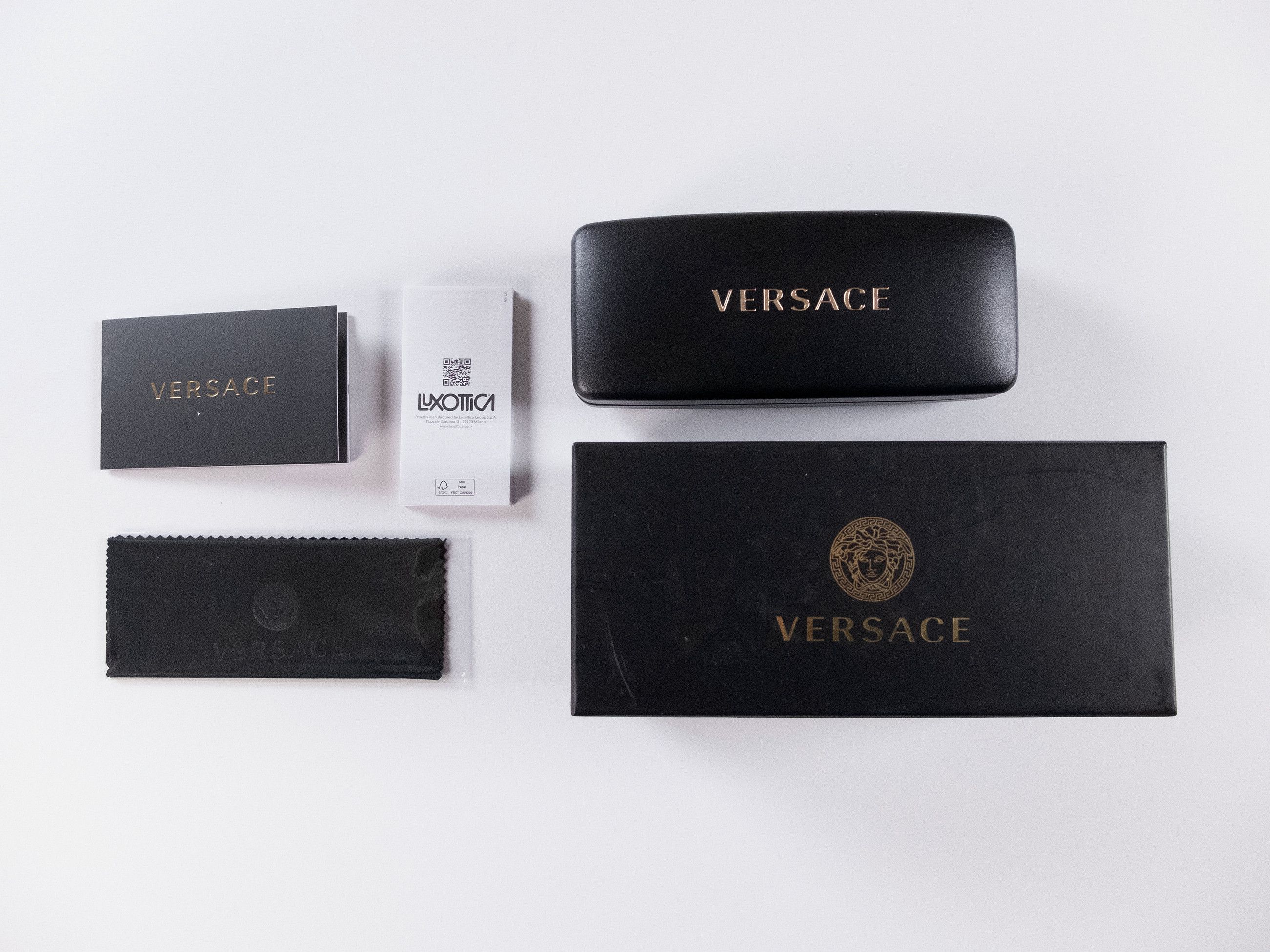 Versace VERSACE Maxi Medusa Biggie pink & gold sunglasses Size ONE SIZE - 9 Thumbnail