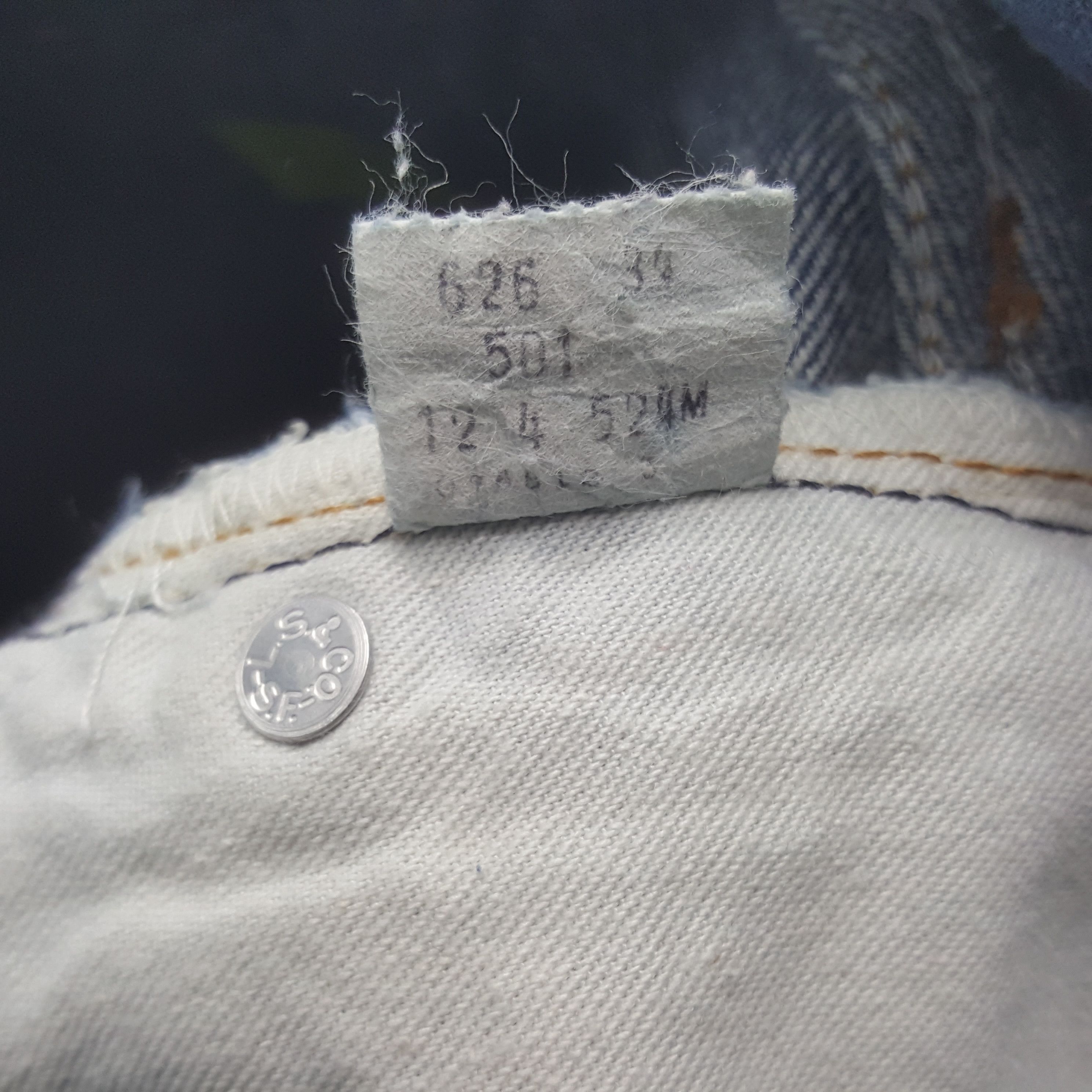 Levi's Vintage Levi's American Style Denim Jeans RR17 Size US 34 / EU 50 - 7 Thumbnail