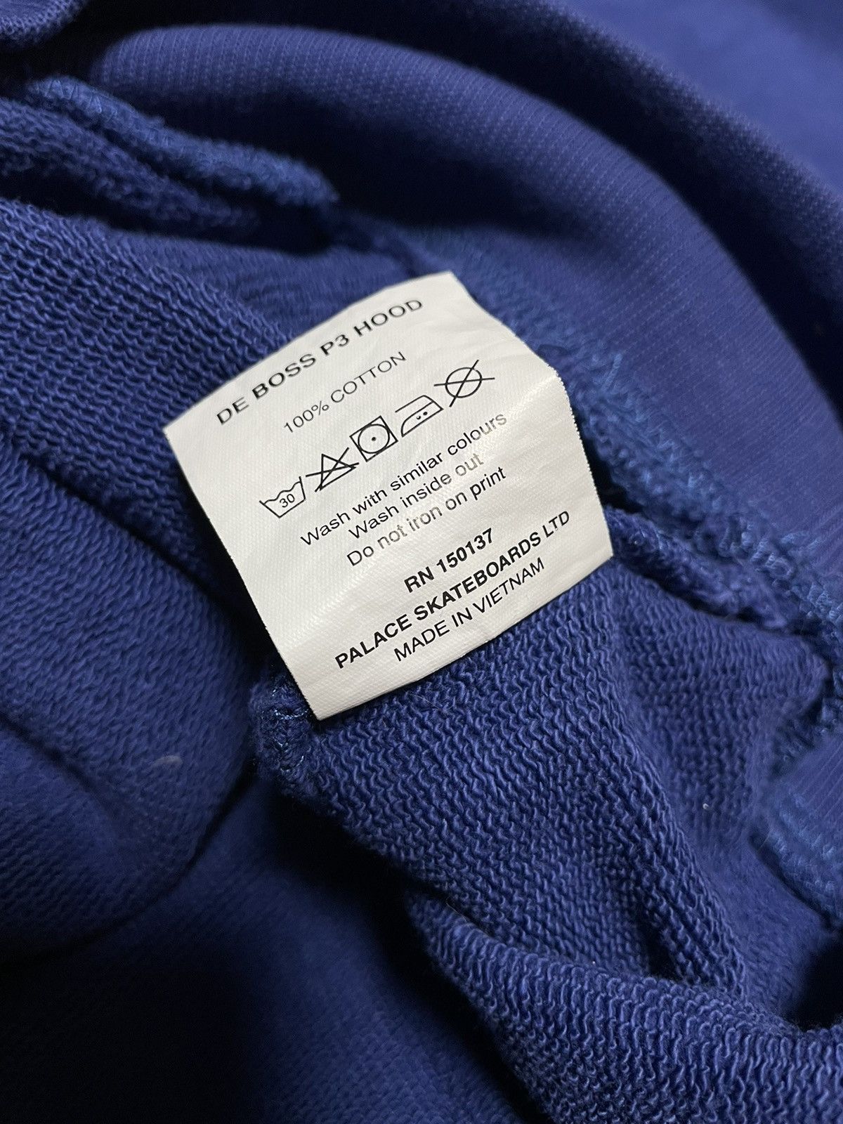 Palace Palace P3 3D Logo Deboss OG Skate Hood Size US M / EU 48-50 / 2 - 8 Thumbnail
