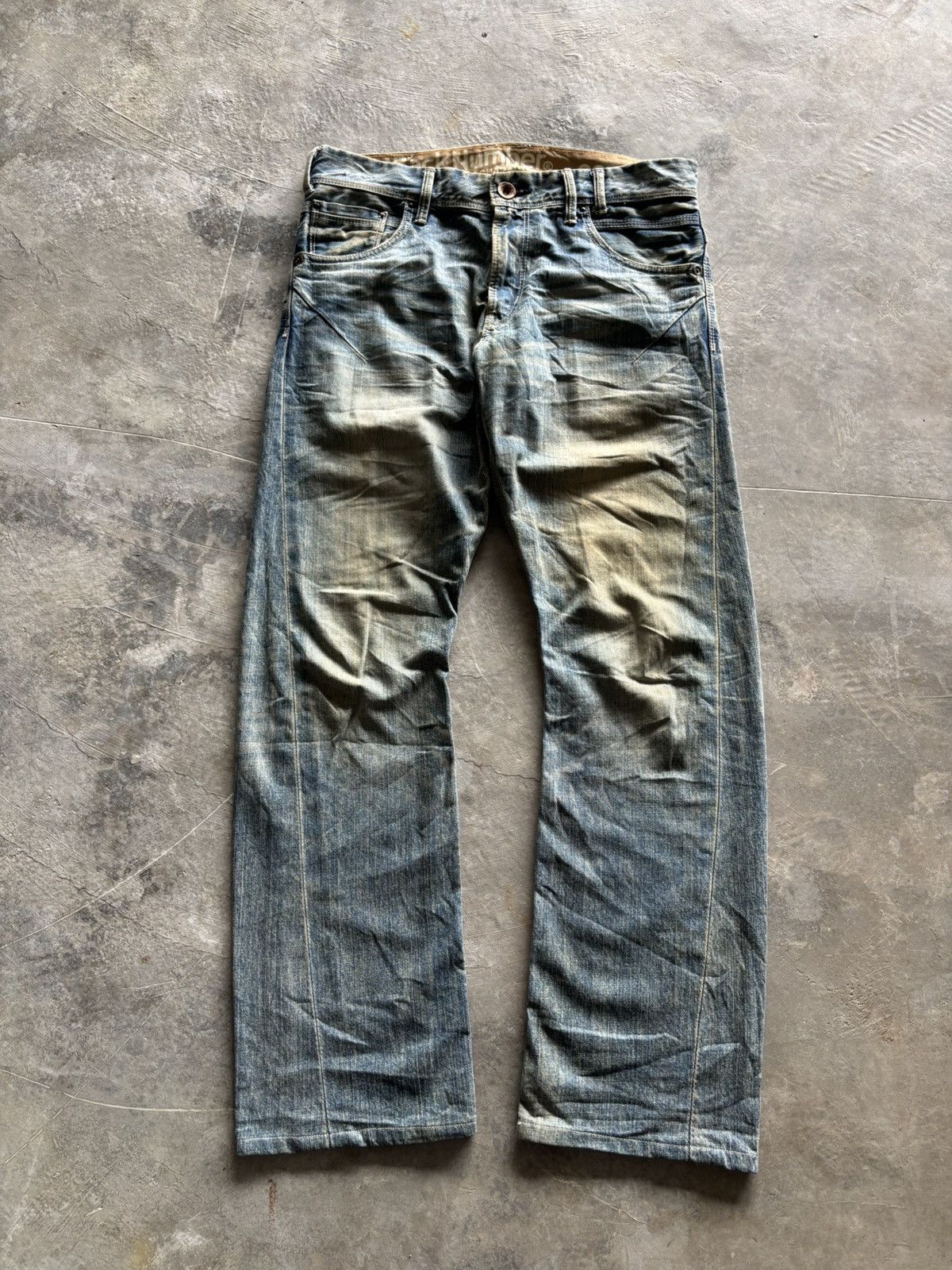 Hysteric Glamour Sick twist rusty denim backnumber japanese jeans punk grunge Size US 35 - 1 Thumbnail