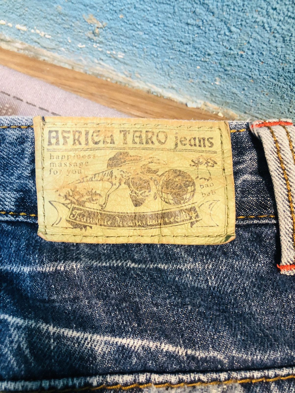 Japanese Brand AFT Distressed Denim Jeans (10) Size US 30 / EU 46 - 16 Thumbnail