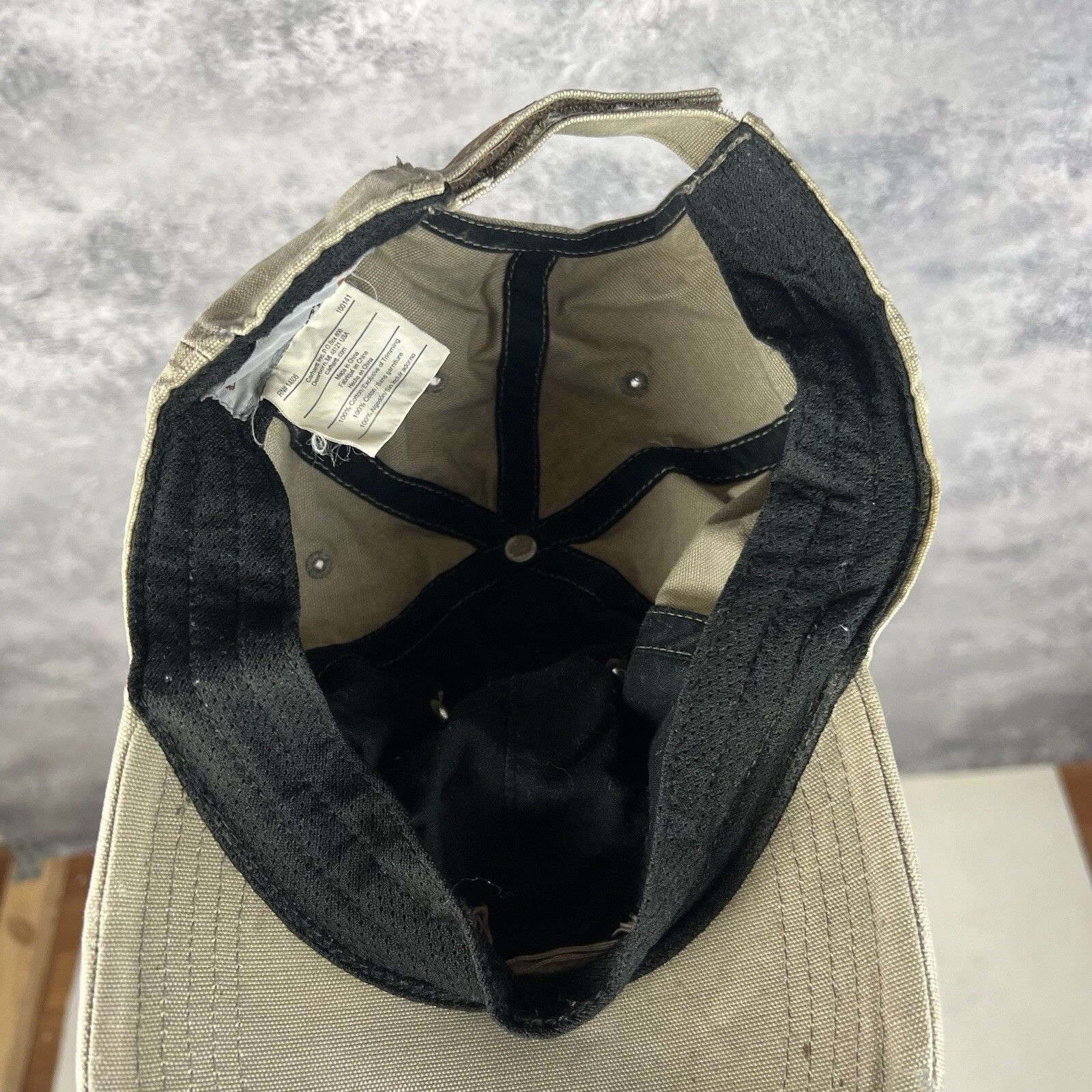 Carhartt Carhartt Cap Men's Beige Cotton One Size ` Size ONE SIZE - 13 Thumbnail