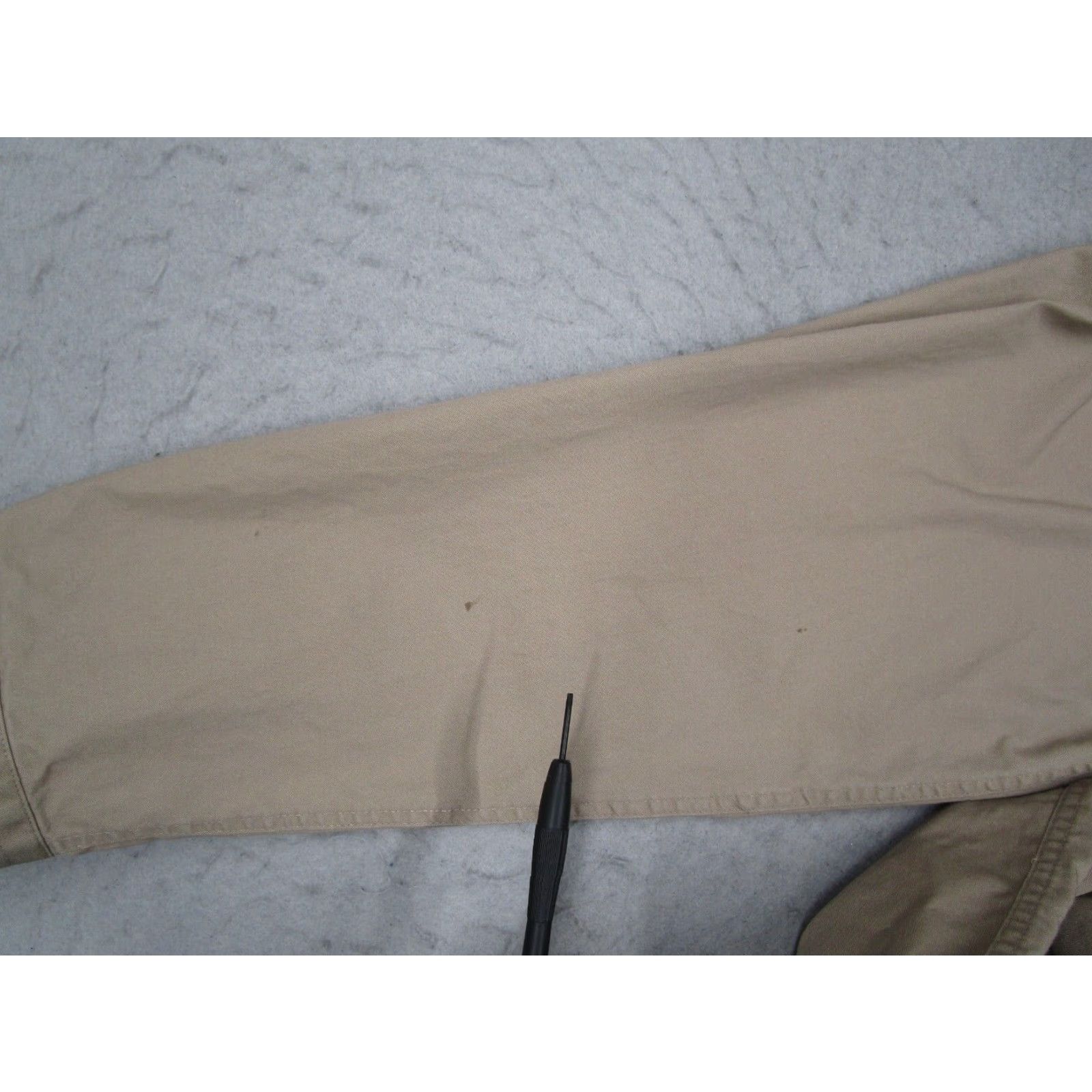 Vintage Frank & Oak Men's Beige Long Sleeve Button Up Shirt Large Cotton Casual Workwear Size US L / EU 52-54 / 3 - 6 Thumbnail