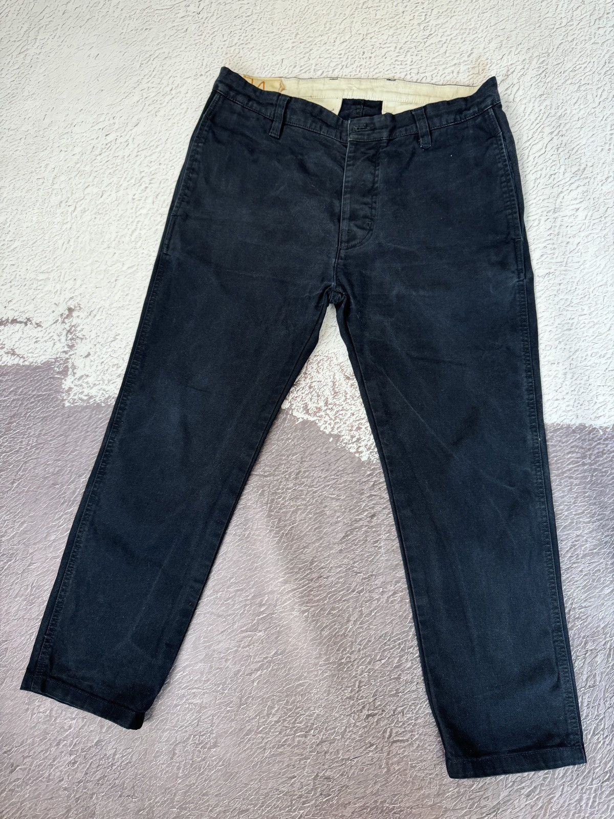 Nudie Jeans Nudie jeans faded pants loose alvar navy size 33 Size US 33 - 2 Thumbnail