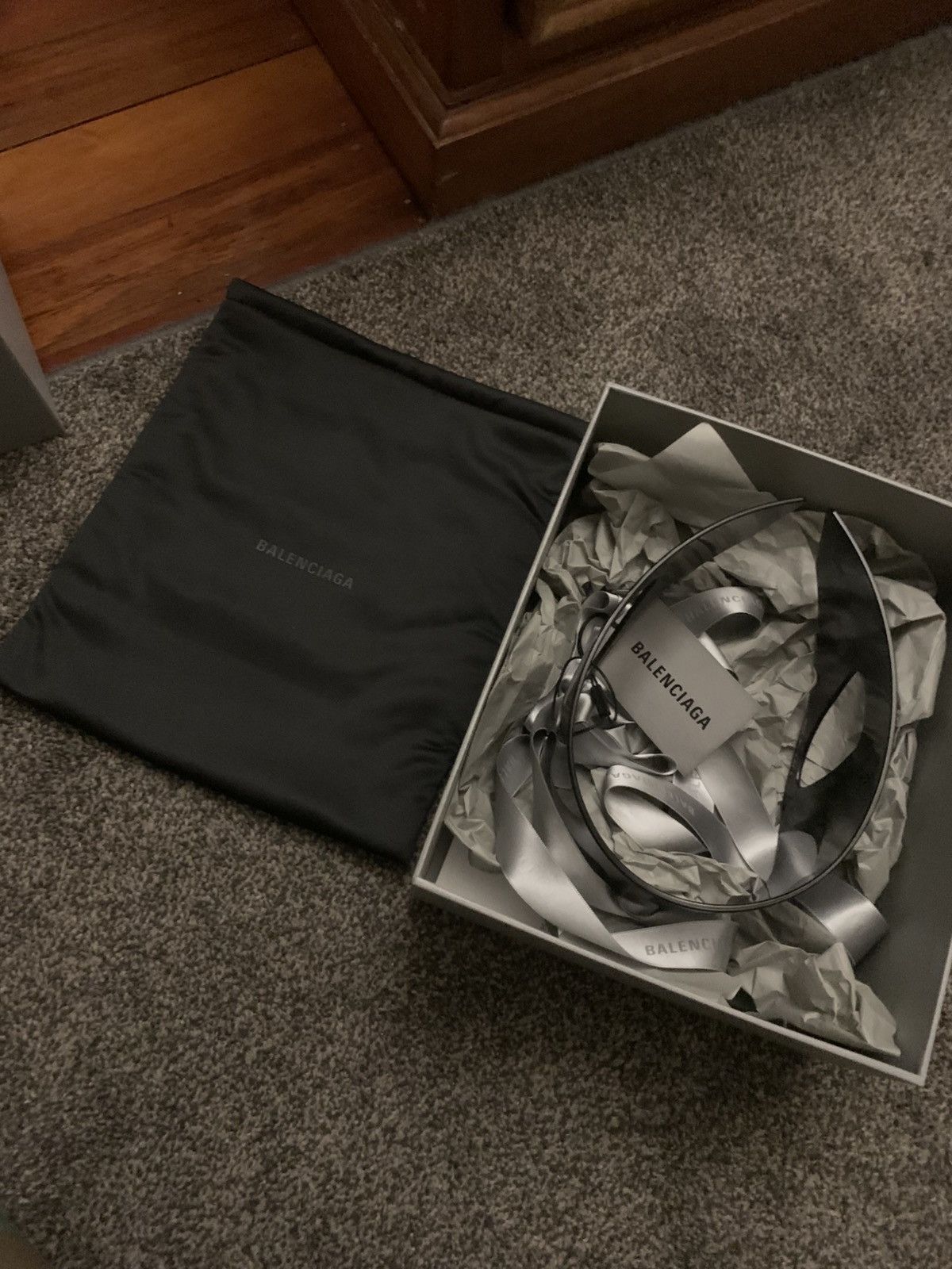 Balenciaga Balenciaga 24 7 mask glasses Size ONE SIZE - 5 Thumbnail
