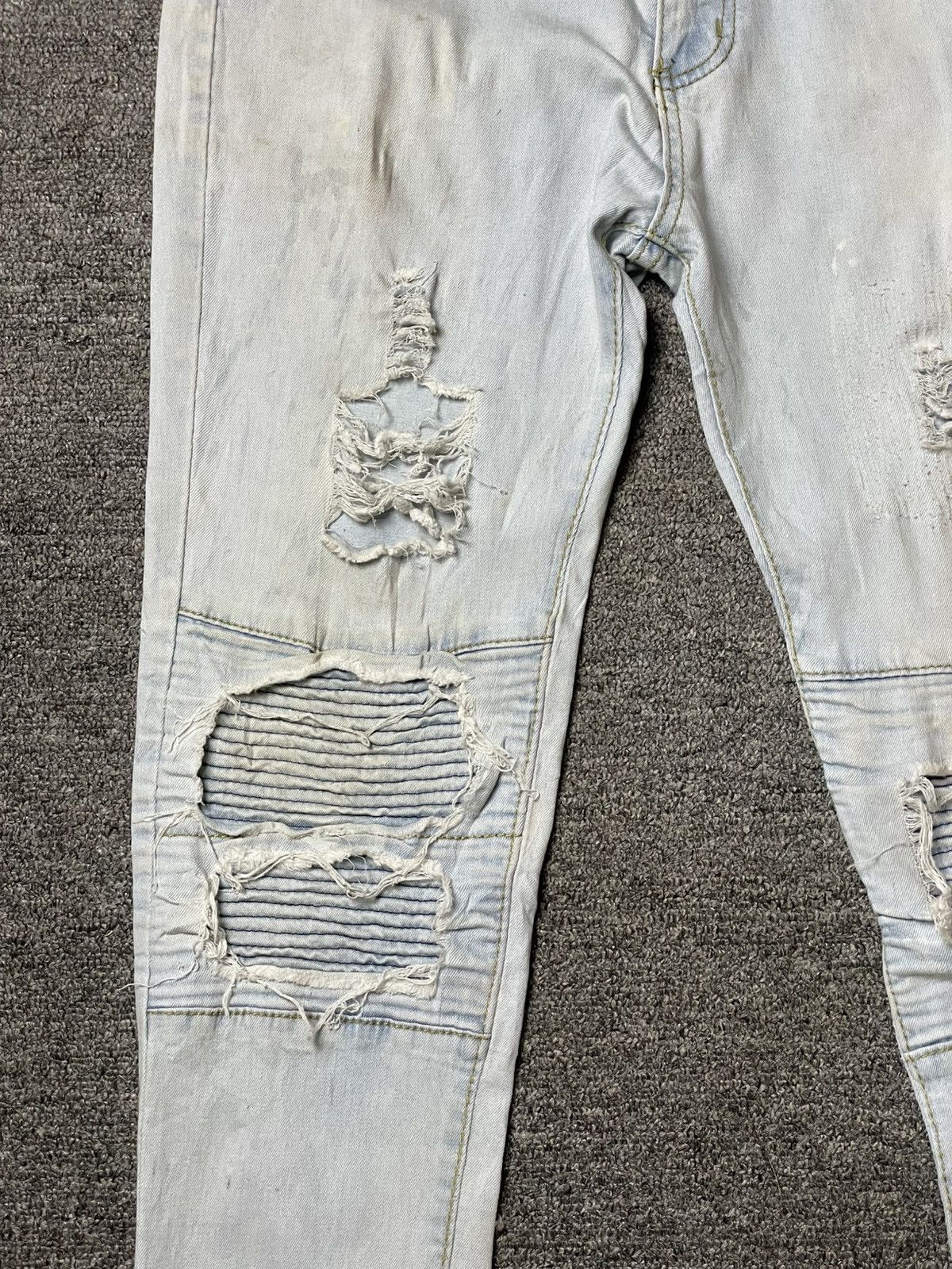 Japanese Brand × Vintage Lands Of Nostalgia Distressed Denim Jeans (92) Size US 30 / EU 46 - 3 Thumbnail