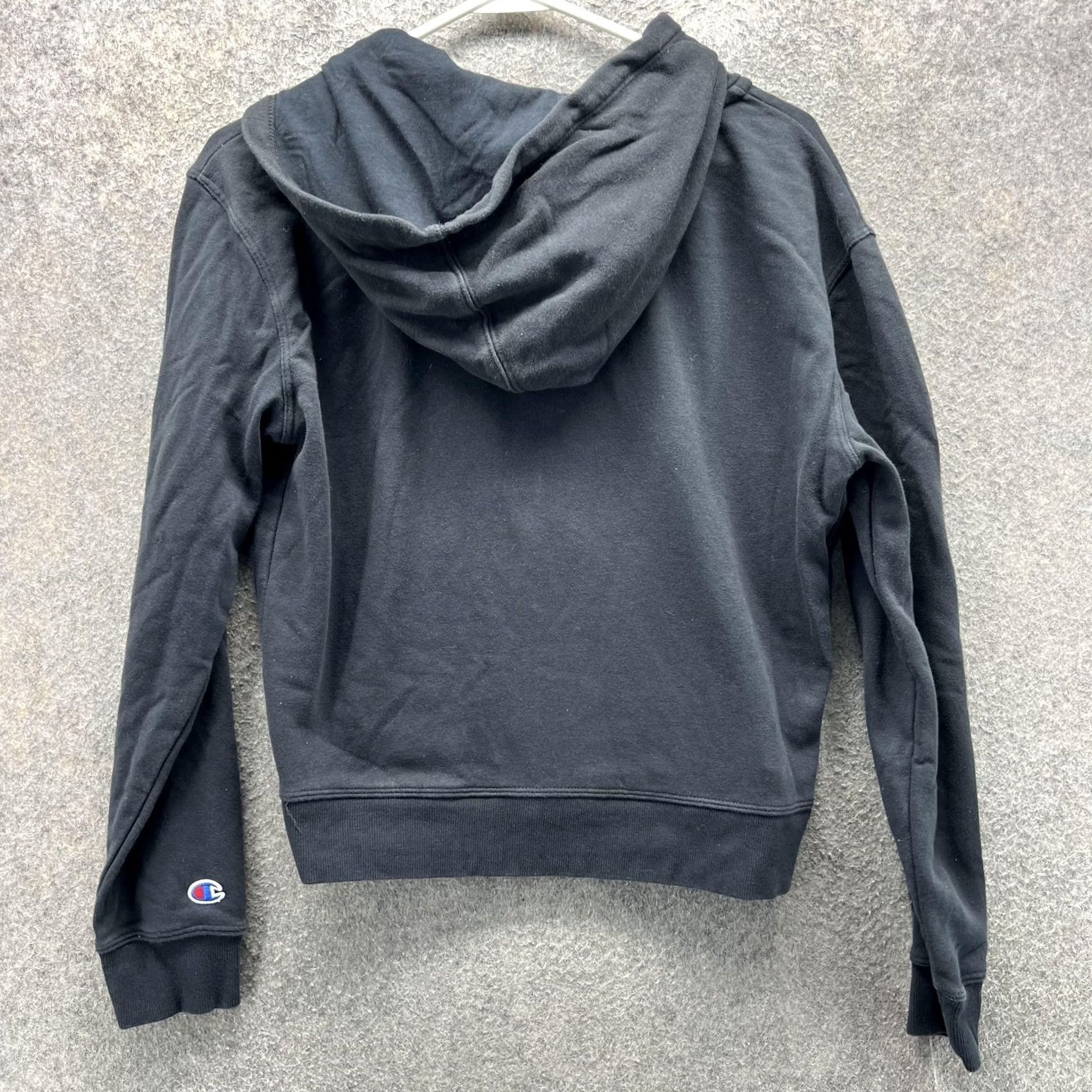 Champion Champion Hoodie Womens Small Black Full Zip Fleece Be Your Own Champion Size S / US 4 / IT 40 - 2 Thumbnail