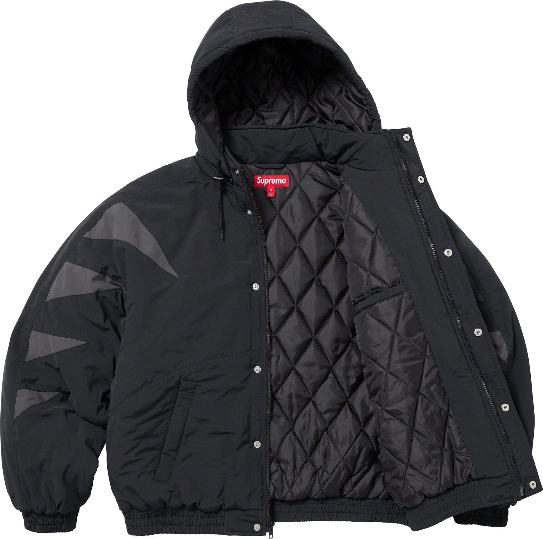 Supreme Supreme Wildcat Sideline Puffer Jacket Black Large Size US L / EU 52-54 / 3 - 3 Thumbnail