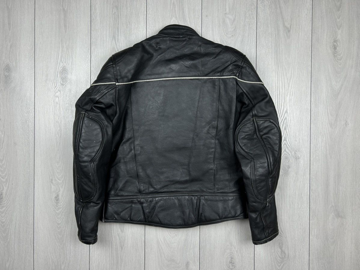 Vintage ASH racing vintage leather biker jacket Size US M / EU 48-50 / 2 - 6 Thumbnail