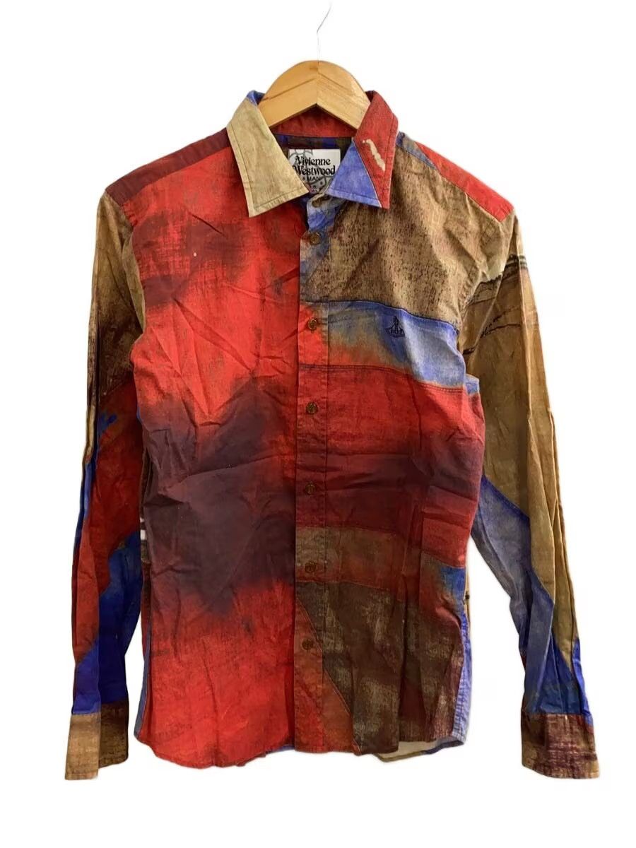 Vivienne Westwood Abstract Flag Button Shirt Size US M / EU 48-50 / 2 - 1 Thumbnail