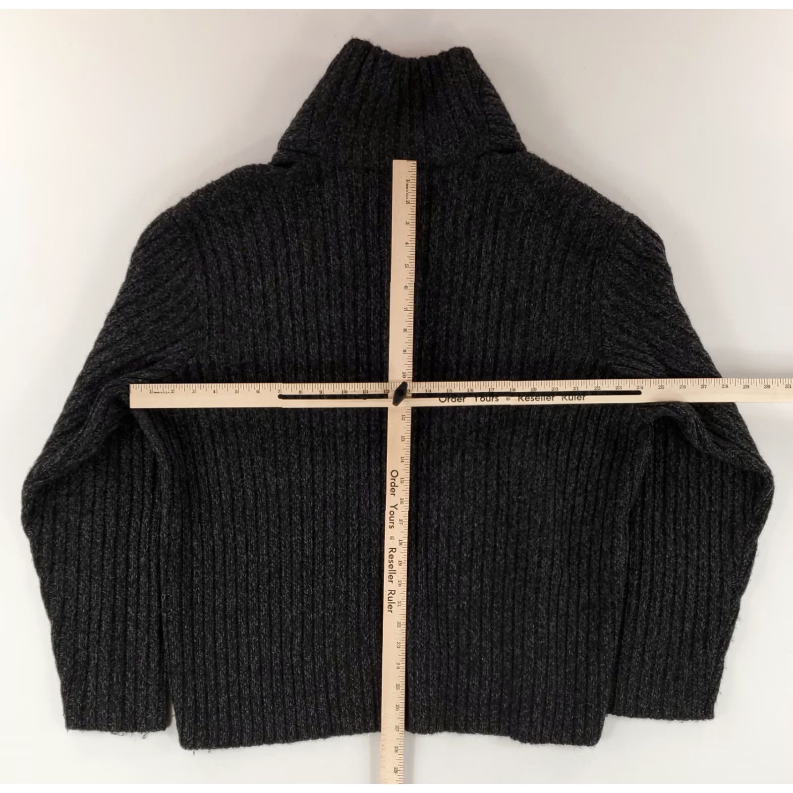Polo Ralph Lauren Polo Ralph Lauren Sweater Ribbed Alpaca Wool Blend Shawl Collar Gray Mens XXL Pullover Wool Gray 2XL Mens Size US XXL / EU 58 / 5 - 6 Thumbnail