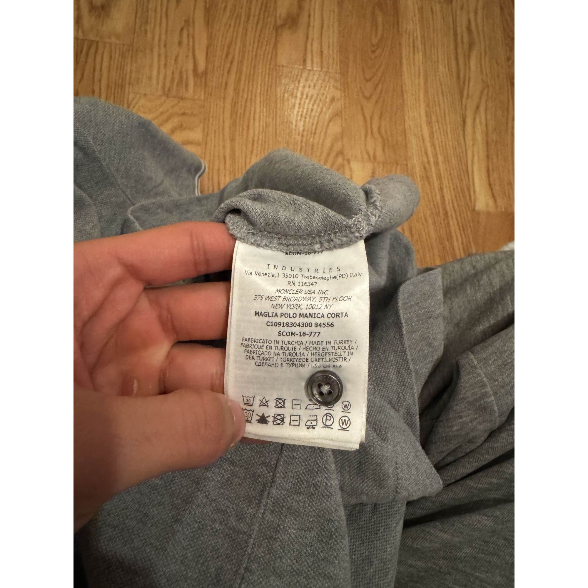 Moncler Moncler Piqué Polo Shirt Size US S / EU 44-46 / 1 - 5 Thumbnail