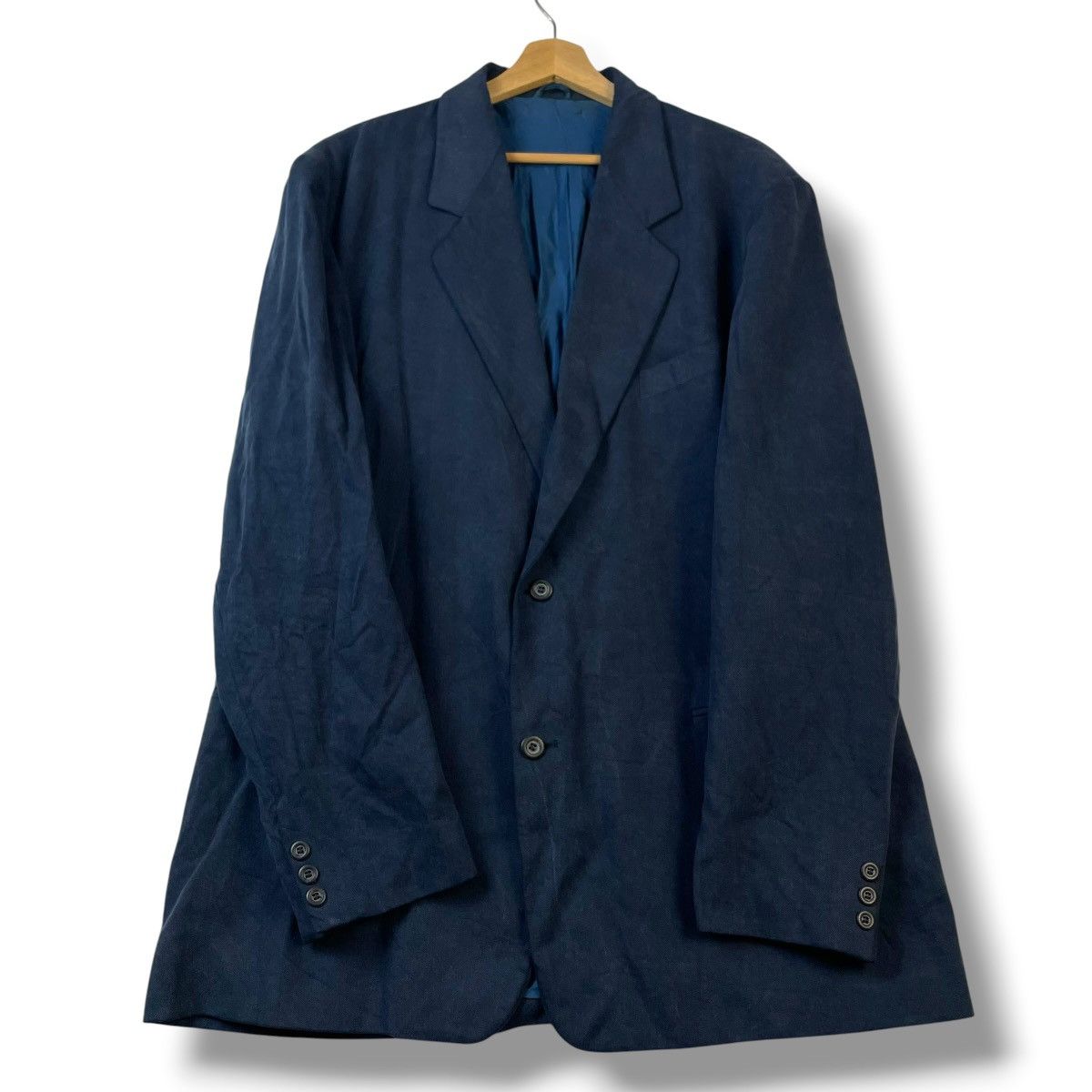 Krizia Uomo KRIZIA UOMO BLAZER JACKET MADE IN ITALY Size US XXL / EU 58 / 5 - 3 Thumbnail