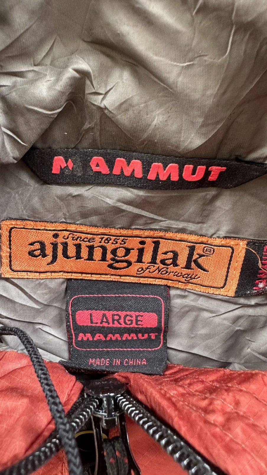 Mammut × Vintage MAMMUT AJUNGILAK OLI ELEMENT JACKET OUTDOOR Size US L / EU 52-54 / 3 - 5 Thumbnail