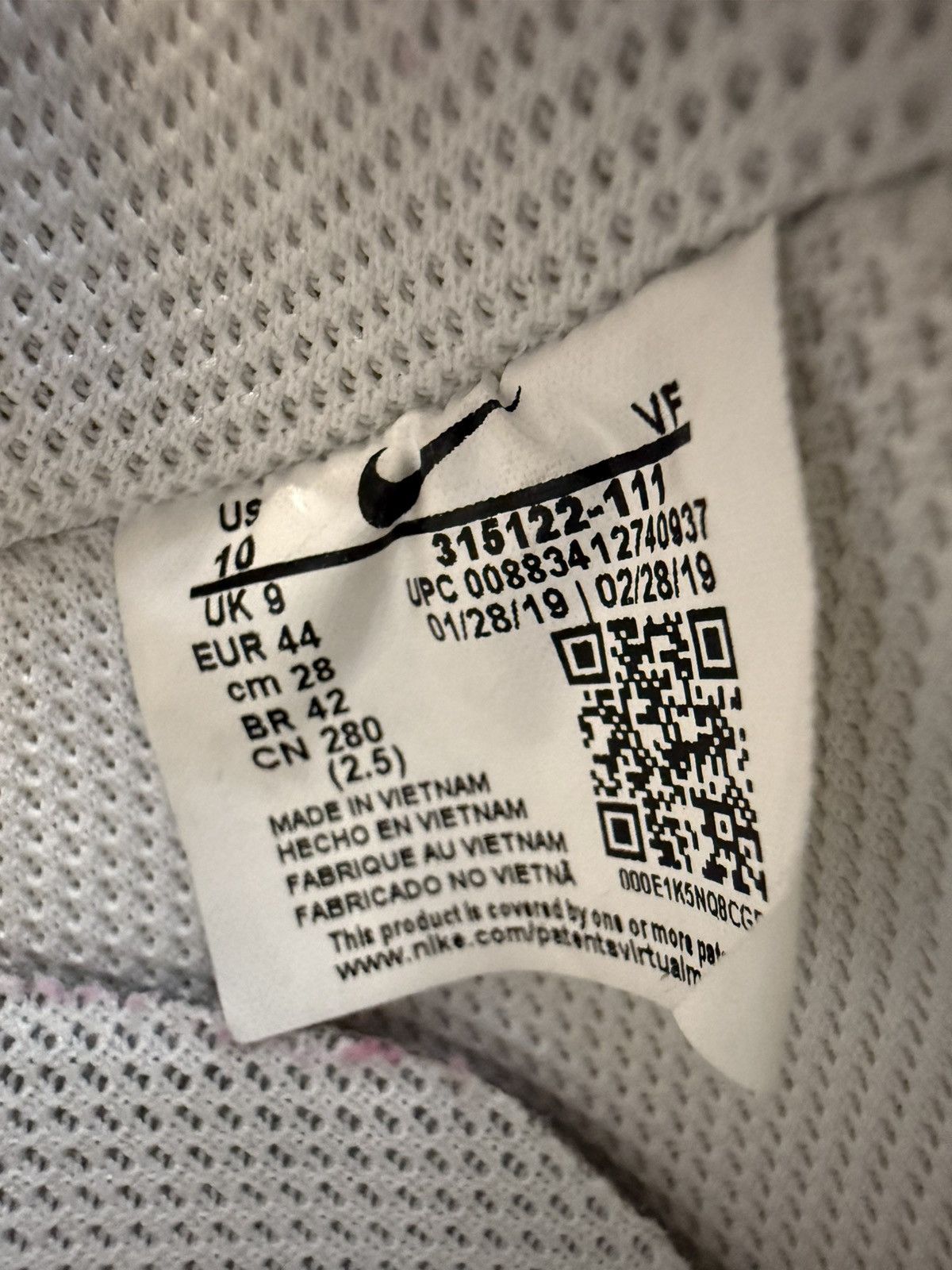 Nike 2019 Nike Air Force Flight Club Custom TBD In Progress Size US 10 / EU 43 - 8 Thumbnail