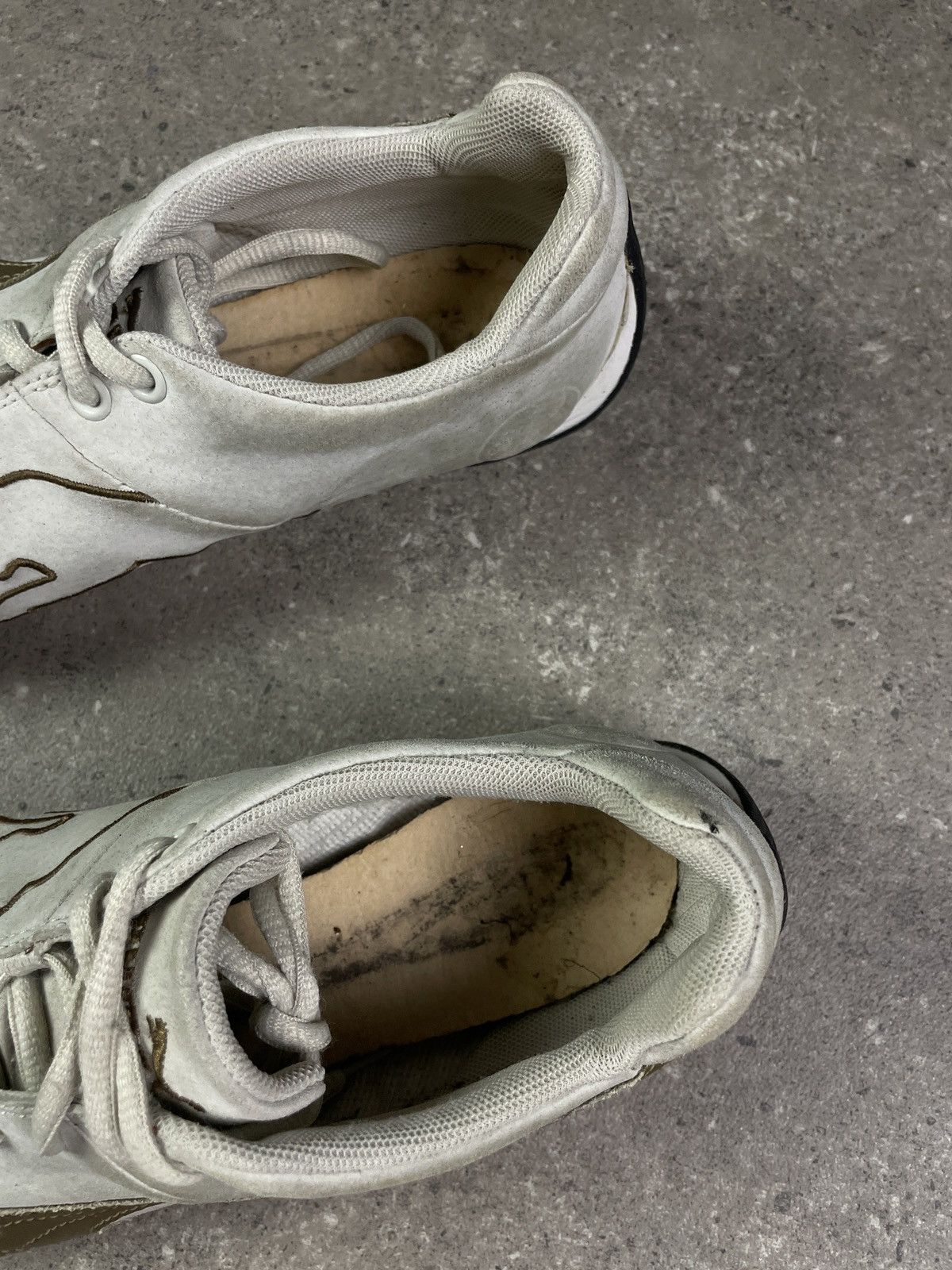 Puma × Vintage Vintage Y2K Puma Leather Big Logo Sneakers Size US 7.5 / EU 40-41 - 4 Thumbnail