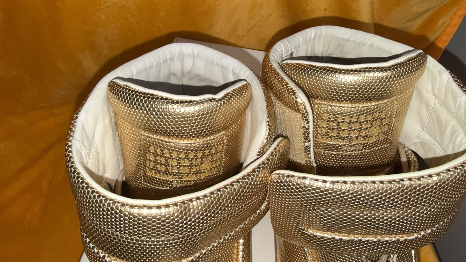 Maison Margiela Maison Margiela Future High Gold Leather Size US 12 / EU 45 - 18 Thumbnail