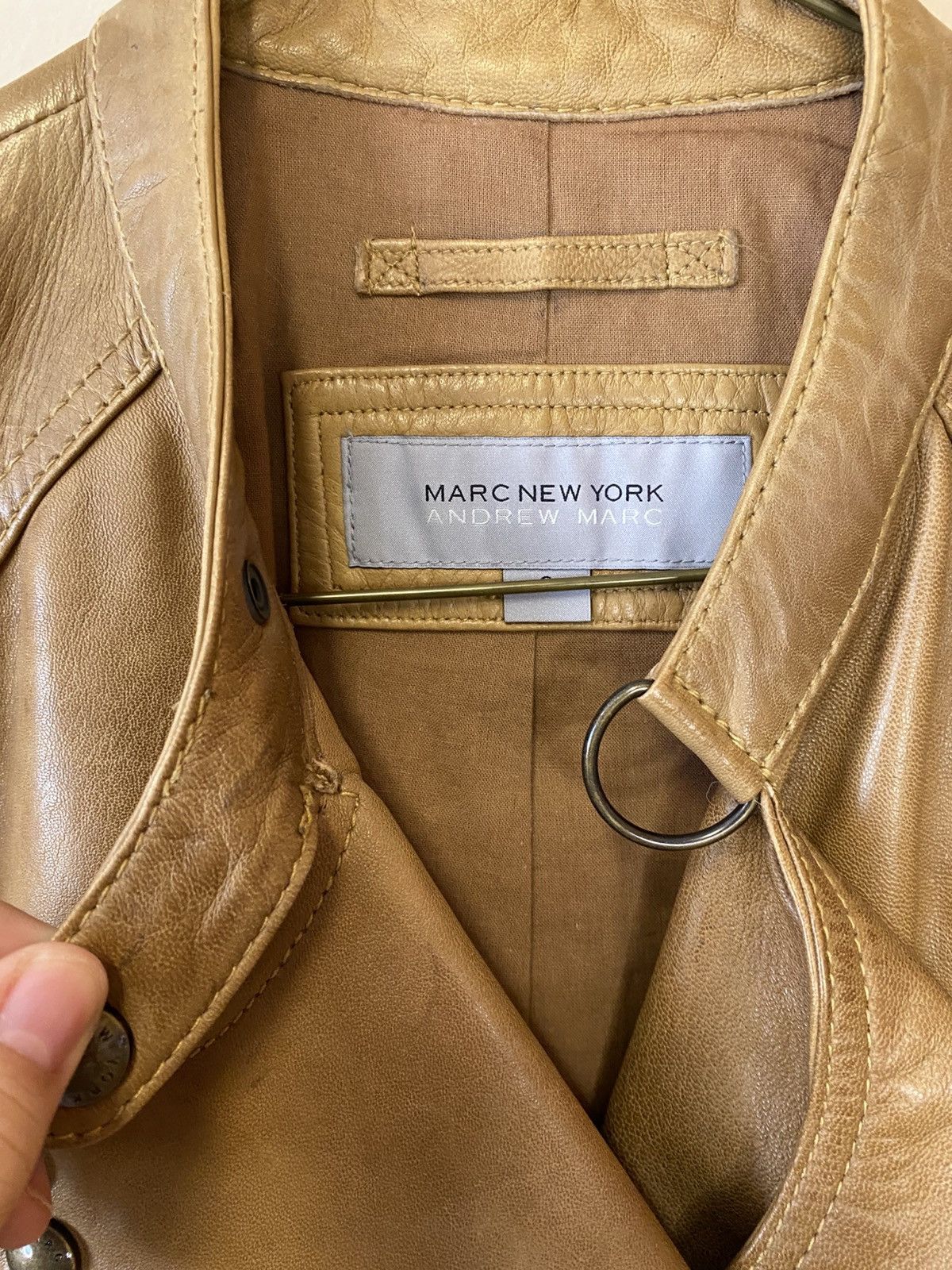 Andrew Marc Andrew Marc Leather Moto Jacket Size S / US 4 / IT 40 - 4 Thumbnail