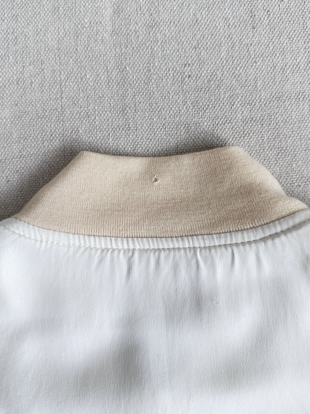 Rick Owens Rick Owens Mainline SS15 “FAUN” Silky Milk MA1 Bomber Size XS / US 0-2 / IT 36-38 - 16 Thumbnail