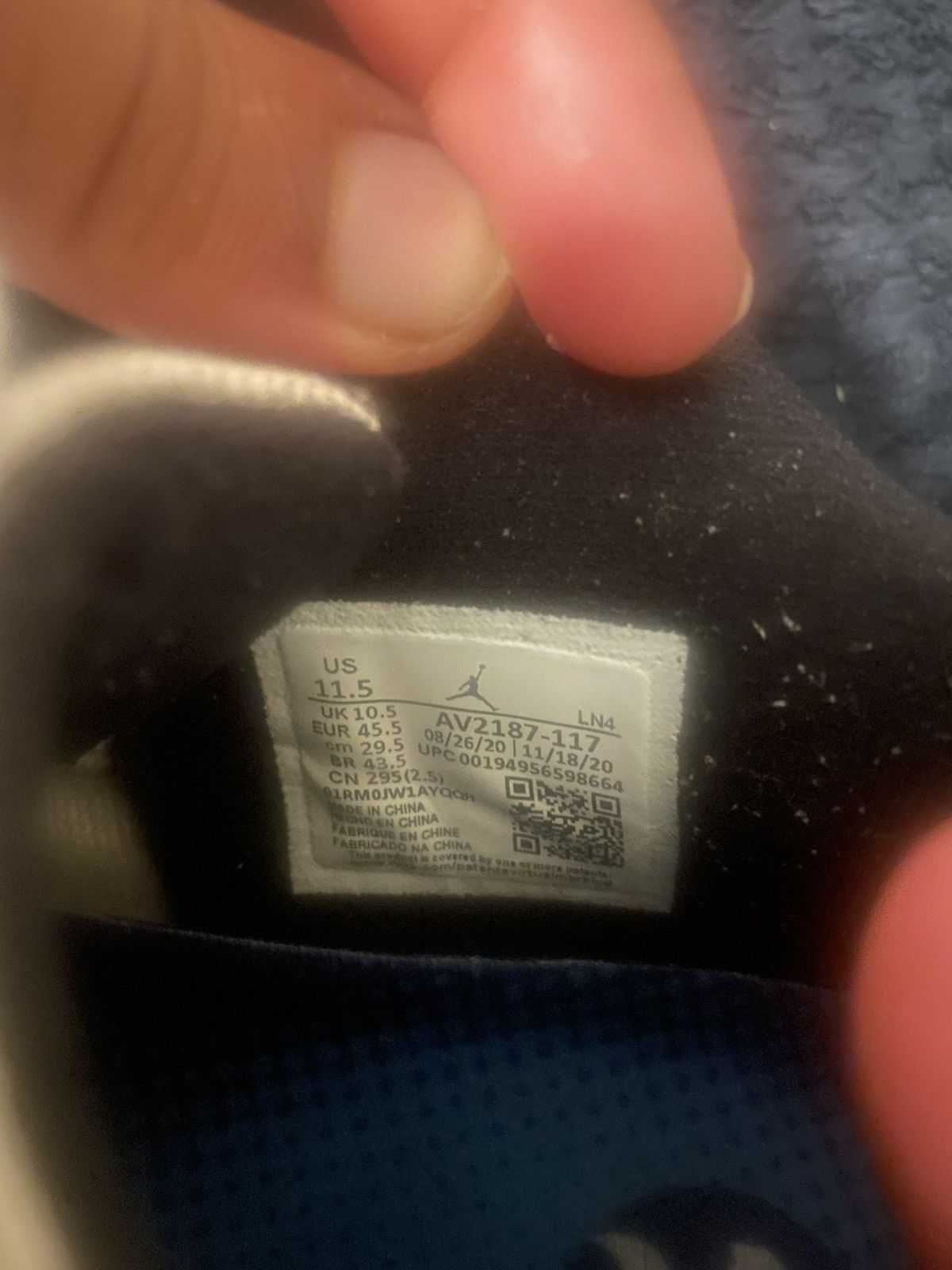 Jordan Brand Jordan 11 Legend Blue Size US 11 / EU 44 - 6 Thumbnail