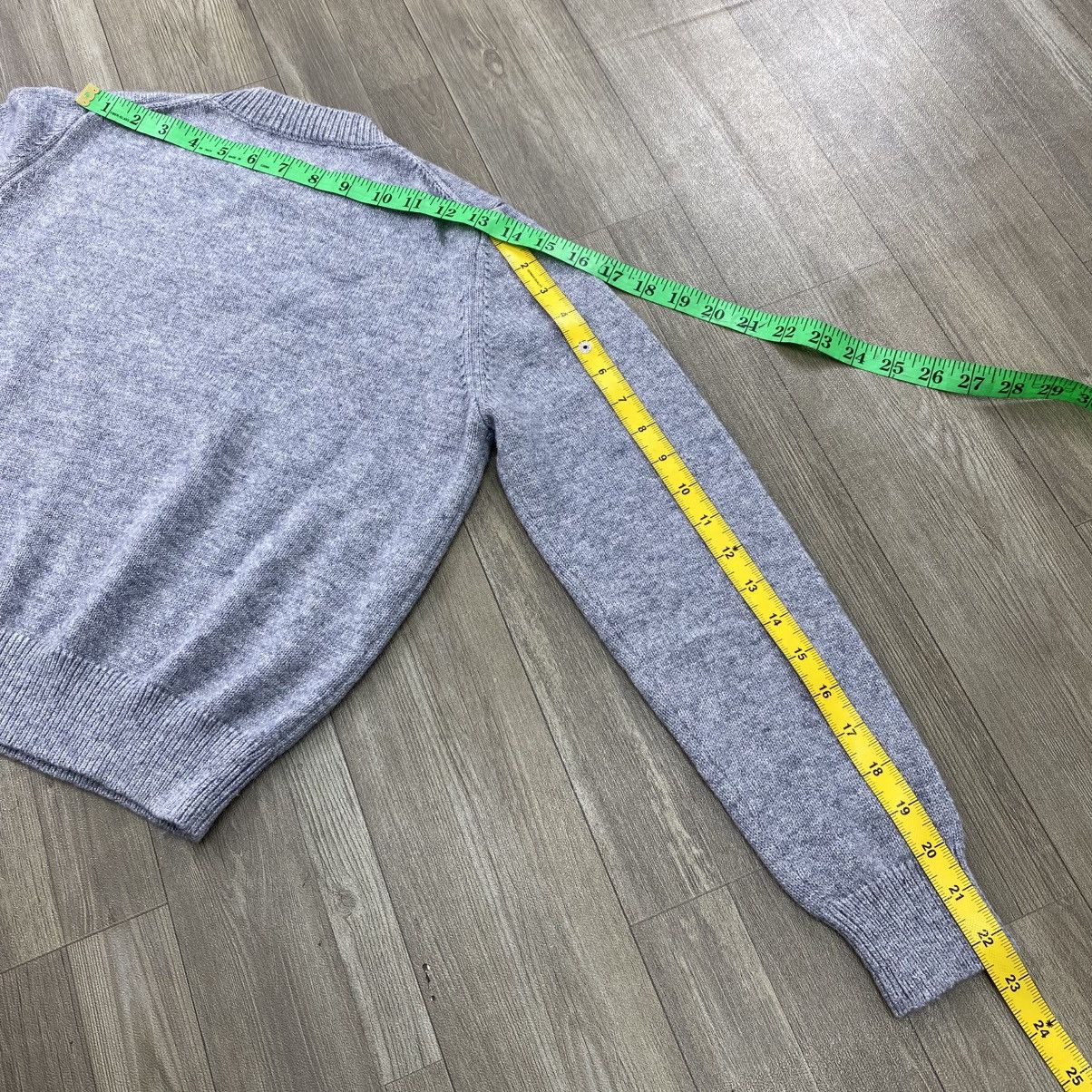 Prada Luxury Prada Milano Cashmere Cozy Grey Wool Sweatshirt Size US M / EU 48-50 / 2 - 13 Thumbnail