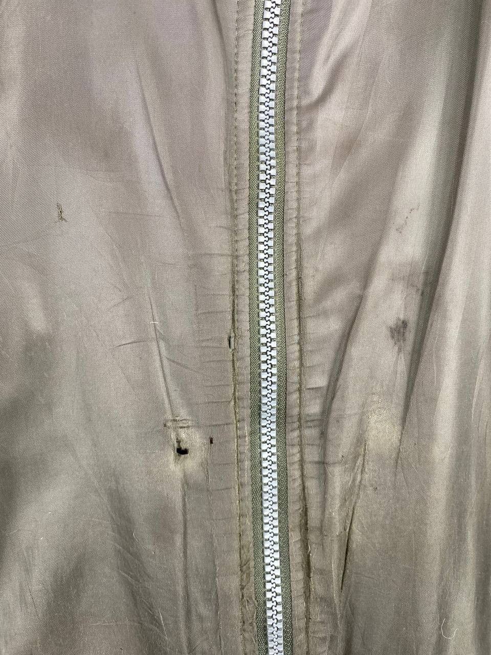 Japanese Brand japanese brand thrashed bomber jacket distressed Size US XXL / EU 58 / 5 - 4 Thumbnail