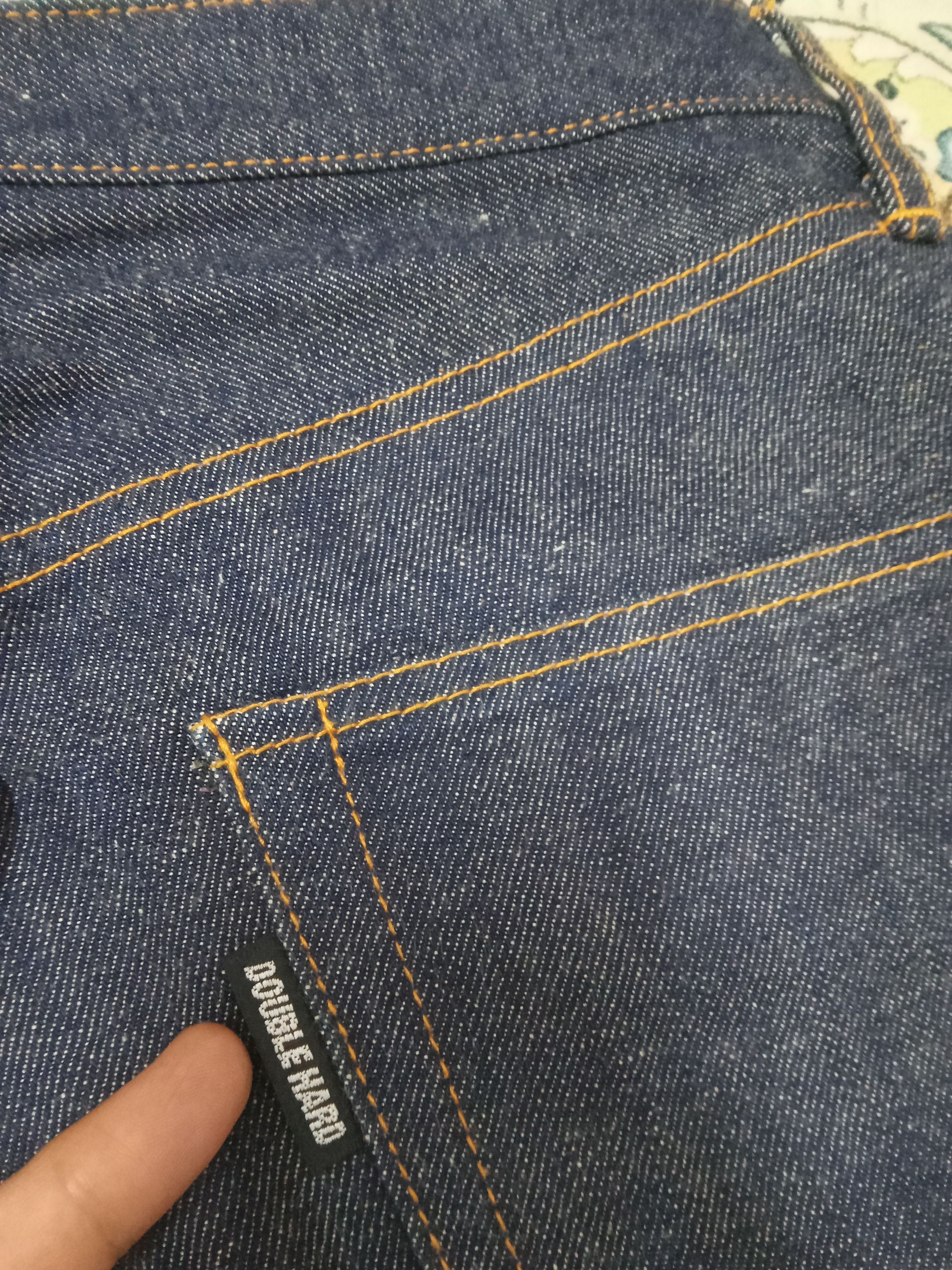 Japanese Brand Double Hard Jeans Size US 34 / EU 50 - 8 Thumbnail