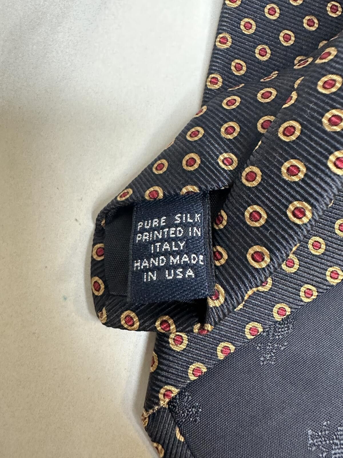 Brooks Brothers Brooks Brothers Makers Men's tie 100% Italian silk navy Size ONE SIZE - 4 Thumbnail