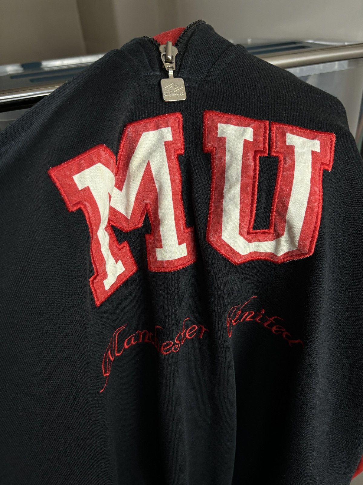 Umbro Umbro Manchester United Vintage 90s Sweatshirt Jersey MU Size US XS / EU 42 / 0 - 8 Thumbnail