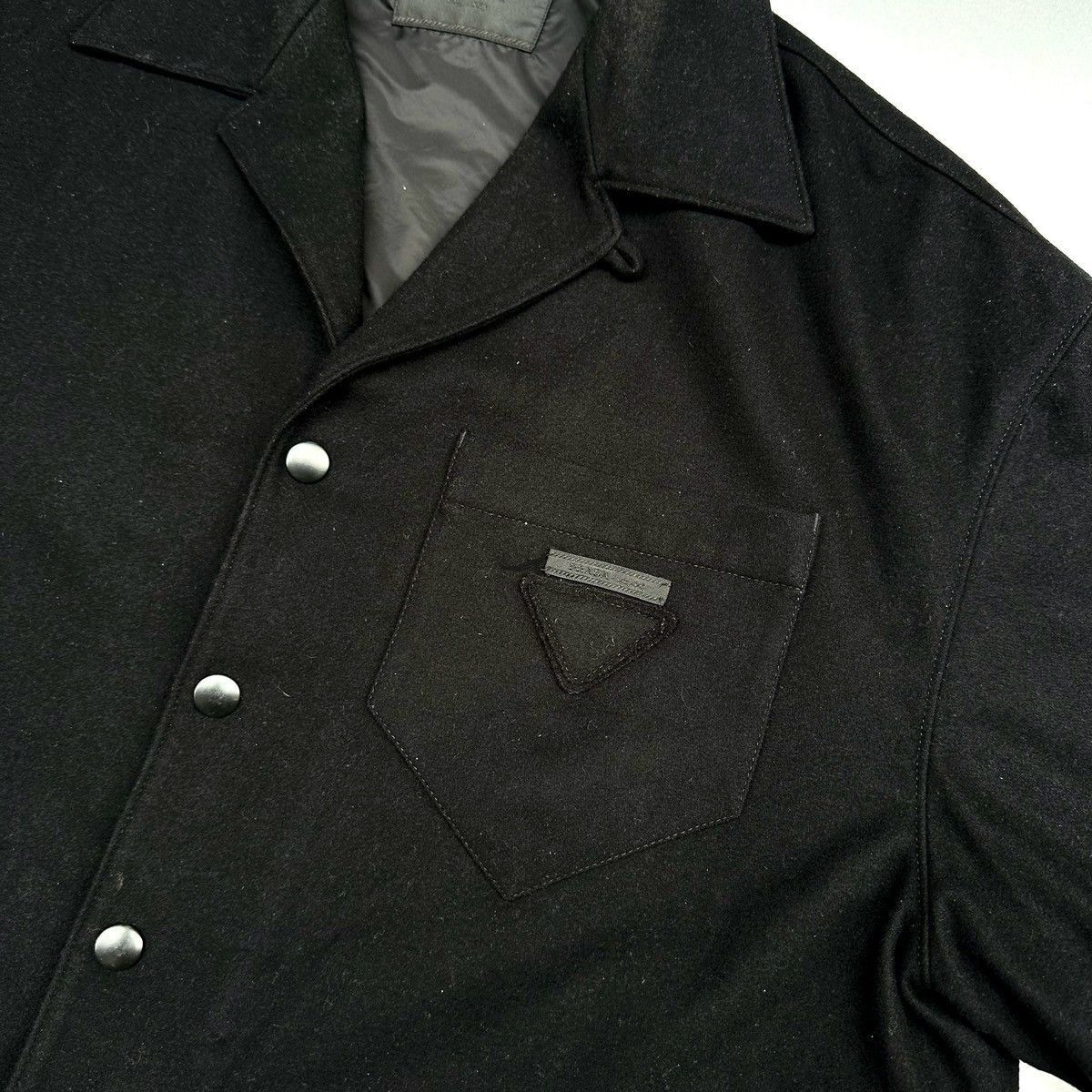 Prada PRADA OVERSIZED WOOL SHIRT Size US L / EU 52-54 / 3 - 5 Thumbnail