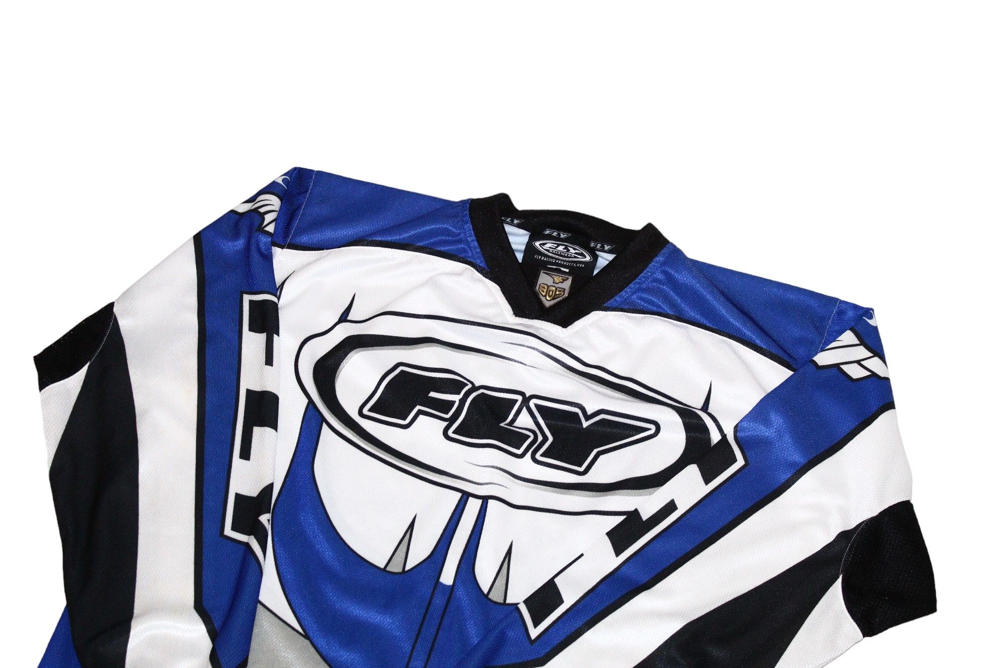 Vintage Vintage Fly Racing USA Motocross 805 Pullover L/S Jersey Size US S / EU 44-46 / 1 - 2 Thumbnail
