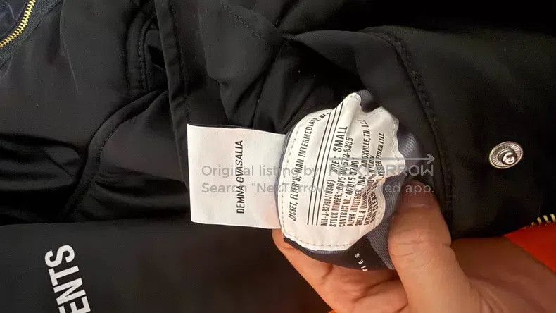 Vetements VETEMENTS Two-Way Wear Cotton Jacket Size US S / EU 44-46 / 1 - 6 Thumbnail