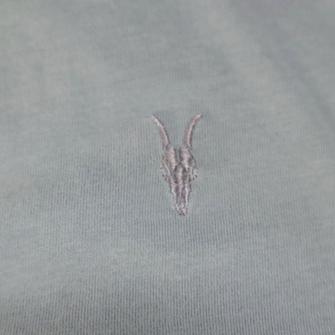 Allsaints Allsaints Brace SS Polo Shirt Cotton Solid Gray Men L Size US L / EU 52-54 / 3 - 6 Thumbnail